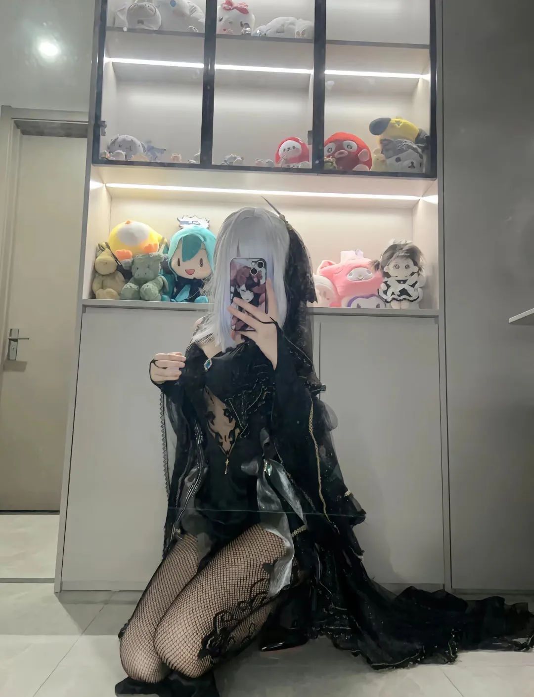 原神cos：女仆装申鹤太可爱了！白丝和服雷神太顶了！白丝婚纱刻晴绫华让人狂喜！