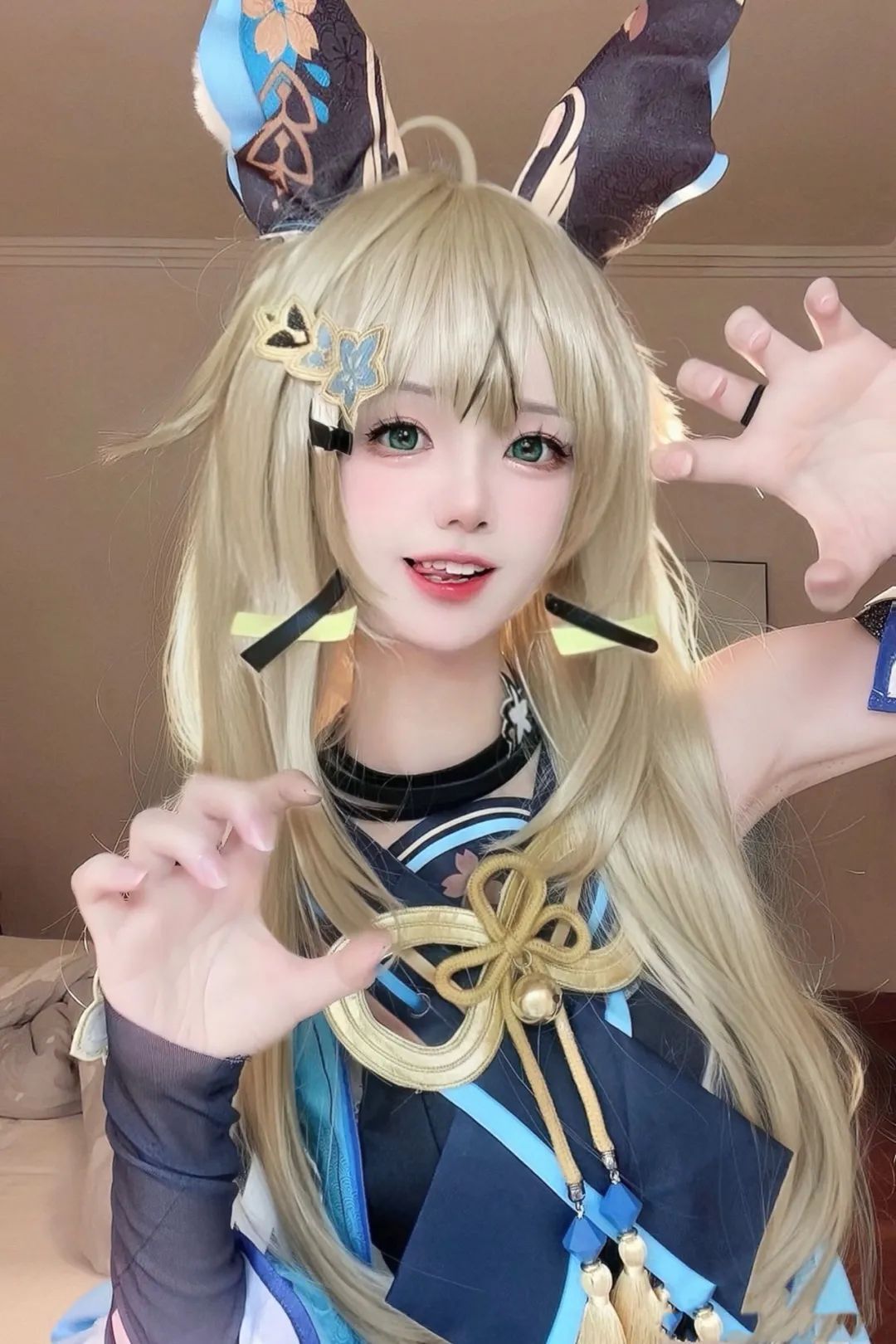 原神cos：和服+女仆装，绫华大小姐太美了！运动服胡桃很有活力！汉服甘雨真赞！刻晴又美了！