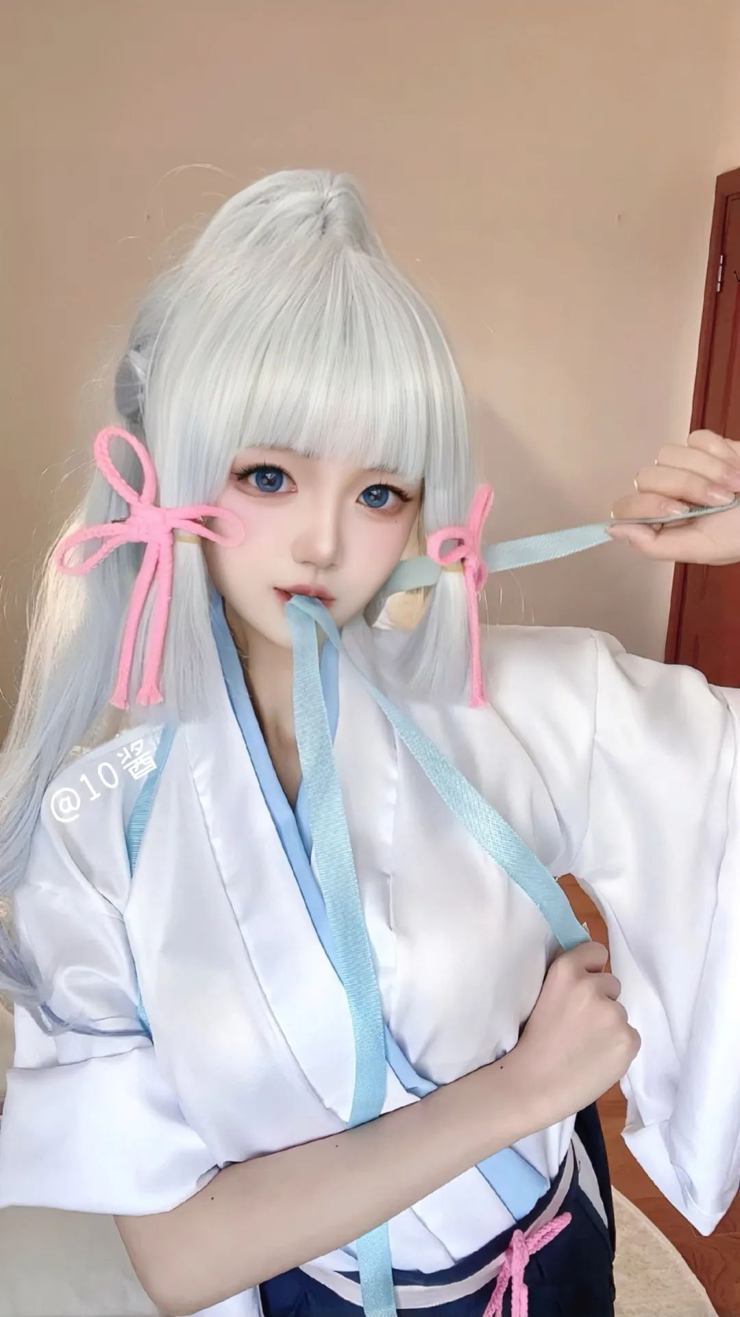 原神cos：白丝+婚纱，刻晴美爆了！JK绫华，女仆甘雨，御姐申鹤果然好看！