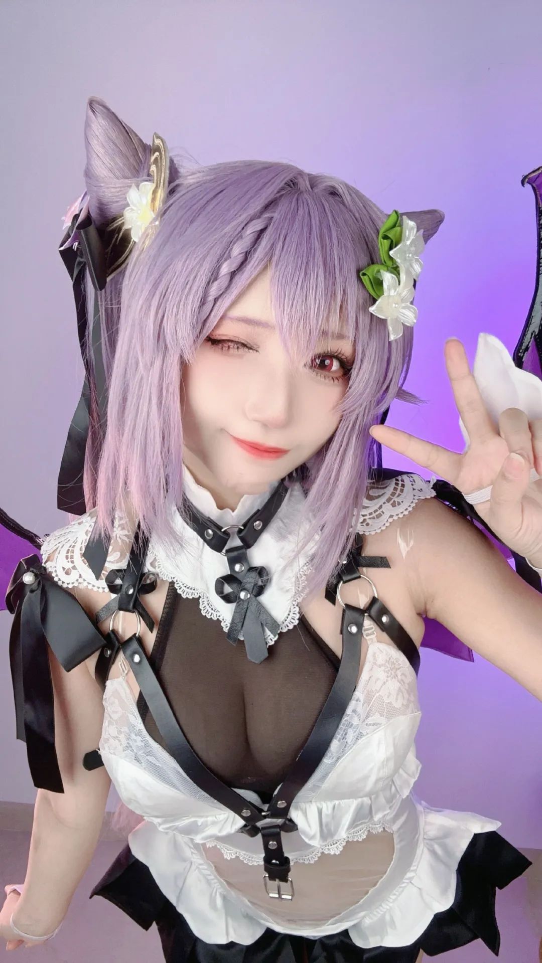 原神cos：白丝+修女服，甘雨太顶了！白丝制服刻晴太御了！包臀裙申鹤，包臀裙申鹤太美了！