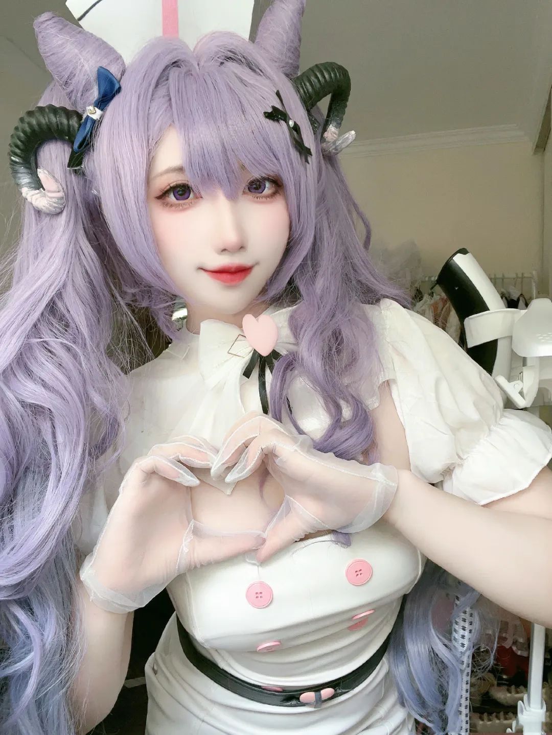 原神cos：白丝+制服，护士刻晴太美了！OL制服雷神太顶了！申鹤仙女装让人狂喜！