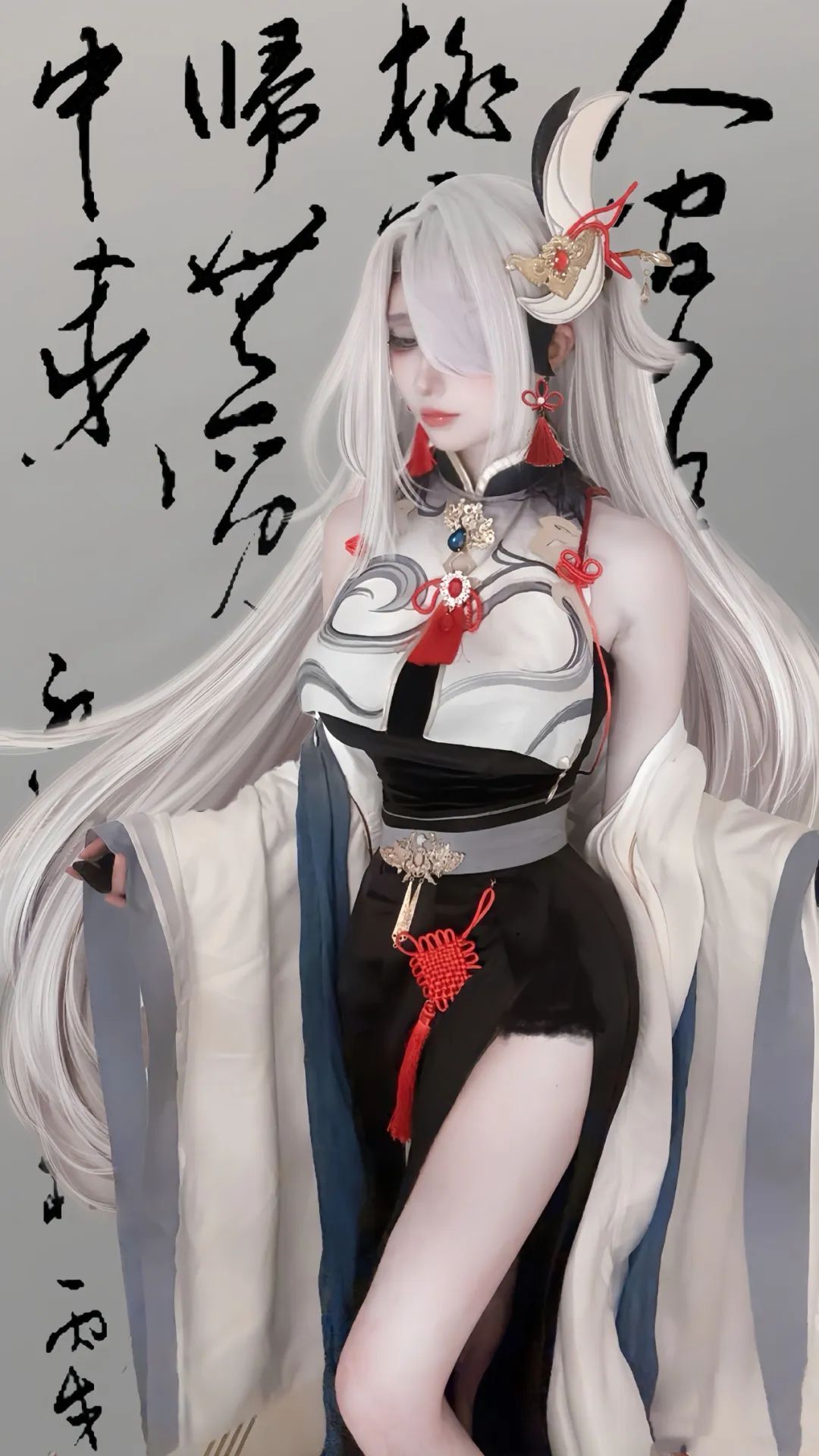 原神cos：白丝+制服，护士刻晴太美了！OL制服雷神太顶了！申鹤仙女装让人狂喜！