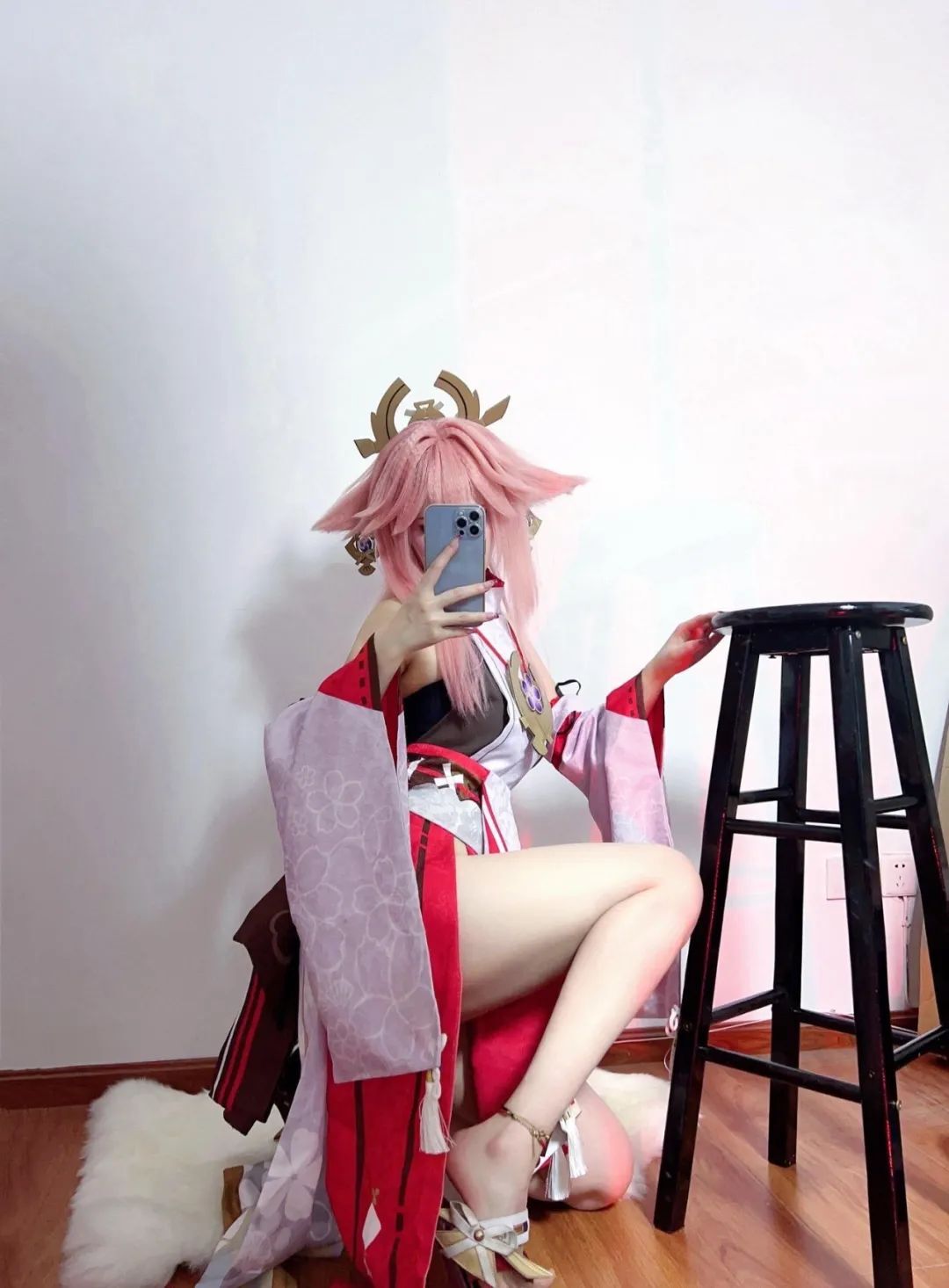 原神cos：JK制服绫华，泳装草神太可爱了！白丝婚纱刻晴让人狂喜！黑丝旗袍申鹤我爱了！