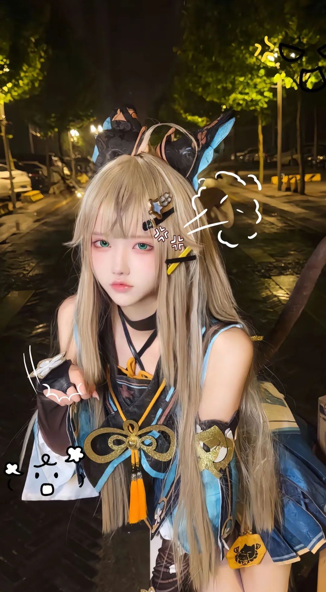 原神cos：校服宵宫太清纯了！黑丝旗袍申鹤御出新高度！女仆甘雨，刻晴笑容超甜！