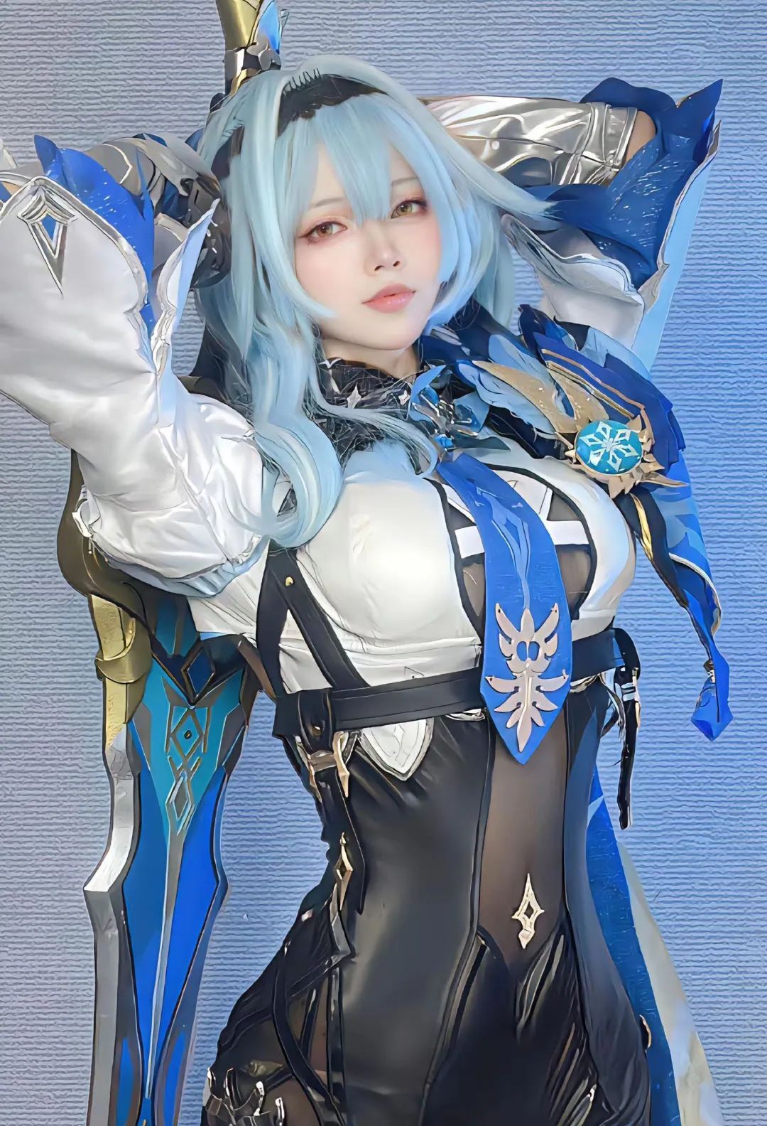 原神cos：白丝+护士服，刻晴超萌！女仆甘雨，神子黑纱裙美爆了！泳装申鹤，女仆雷神让人无法抵抗！
