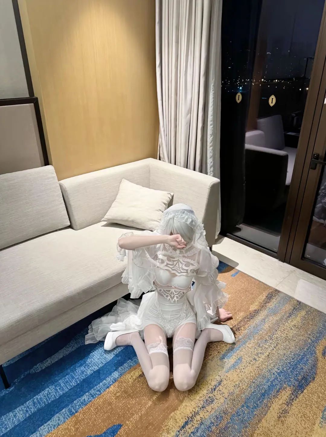 原神cos：白丝+JK，水手服绫华可爱爆了！黑丝皮裤雷神，修女服神子，旗袍小姨申鹤让人狂喜！