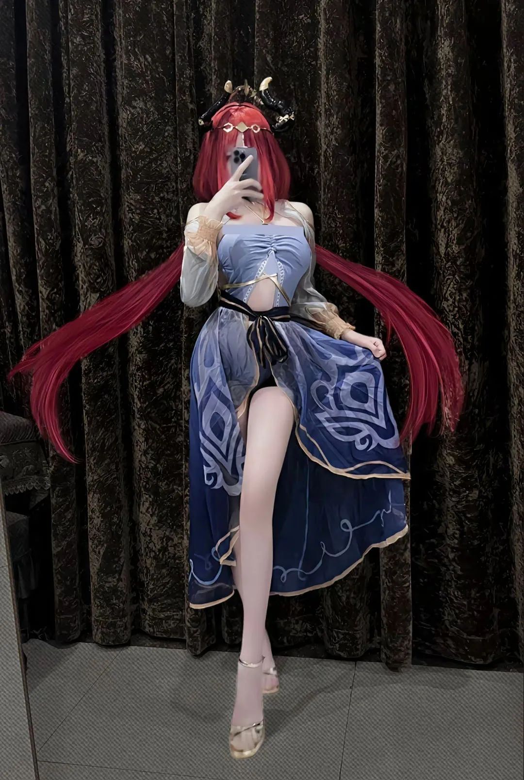 原神cos：白丝+超短裙，兔女郎心海太美了！申鹤黑丝大长腿让让人无法拒绝！白丝婚纱甘雨让人狂喜！