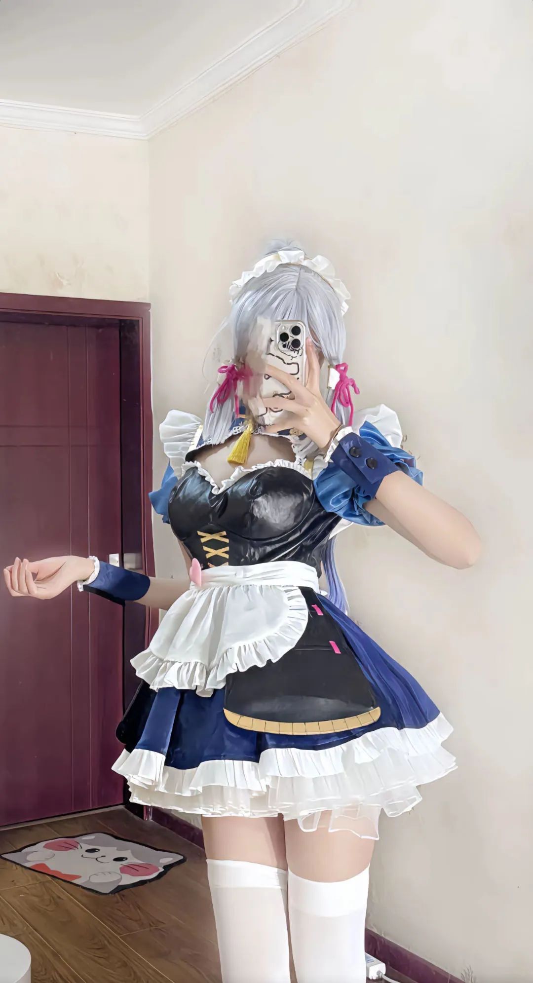原神cos：申鹤女仆让人心动！白丝婚纱刻晴！兔女郎甘雨谁能不爱？制服OL雷神太顶级了！