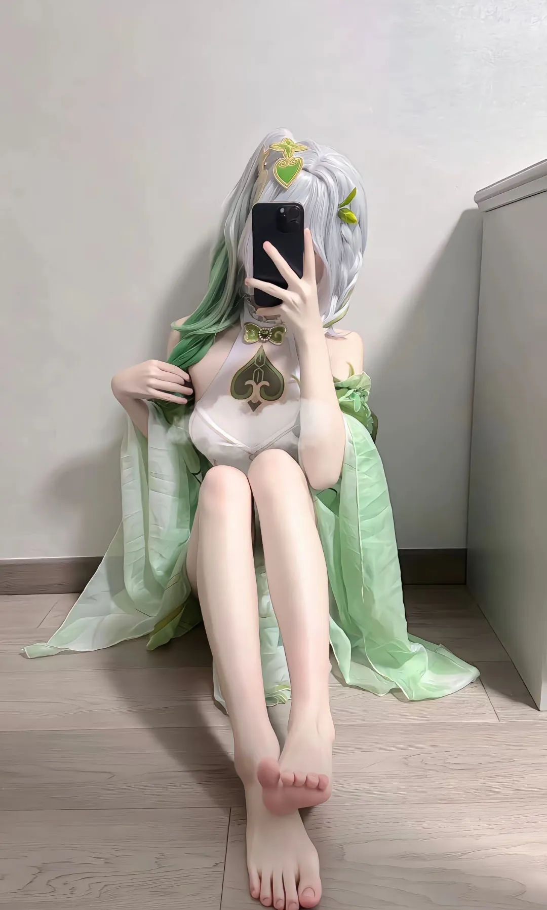 原神cos：黑丝+皮鞭，雷神化身搜查官！兔女郎甘雨太魅惑了！水手服绫华，单边白丝神子让人狂喜！