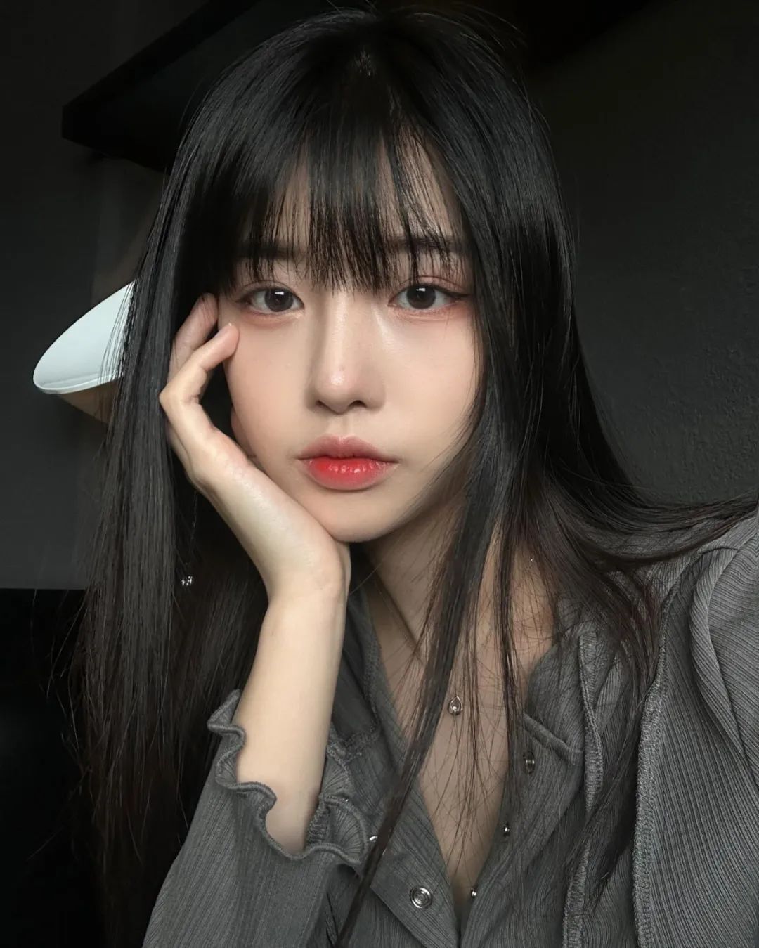 INS美女 | 韩国网红模特홍민하，冷欲风好身材正妹