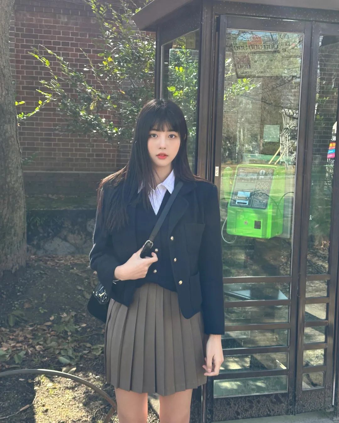 INS美女 | 韩国网红模特홍민하，冷欲风好身材正妹