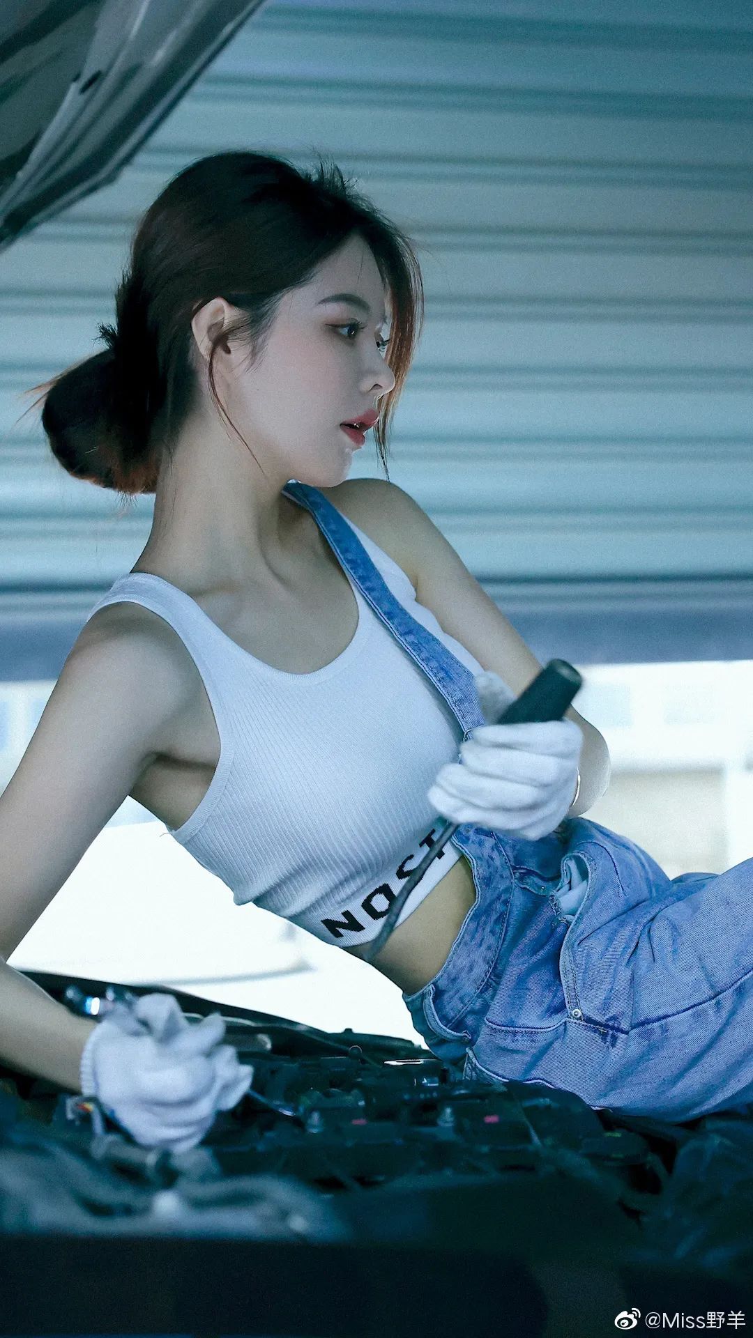 网红 | 国内新人模特，拥有神之大长腿的MISS野羊