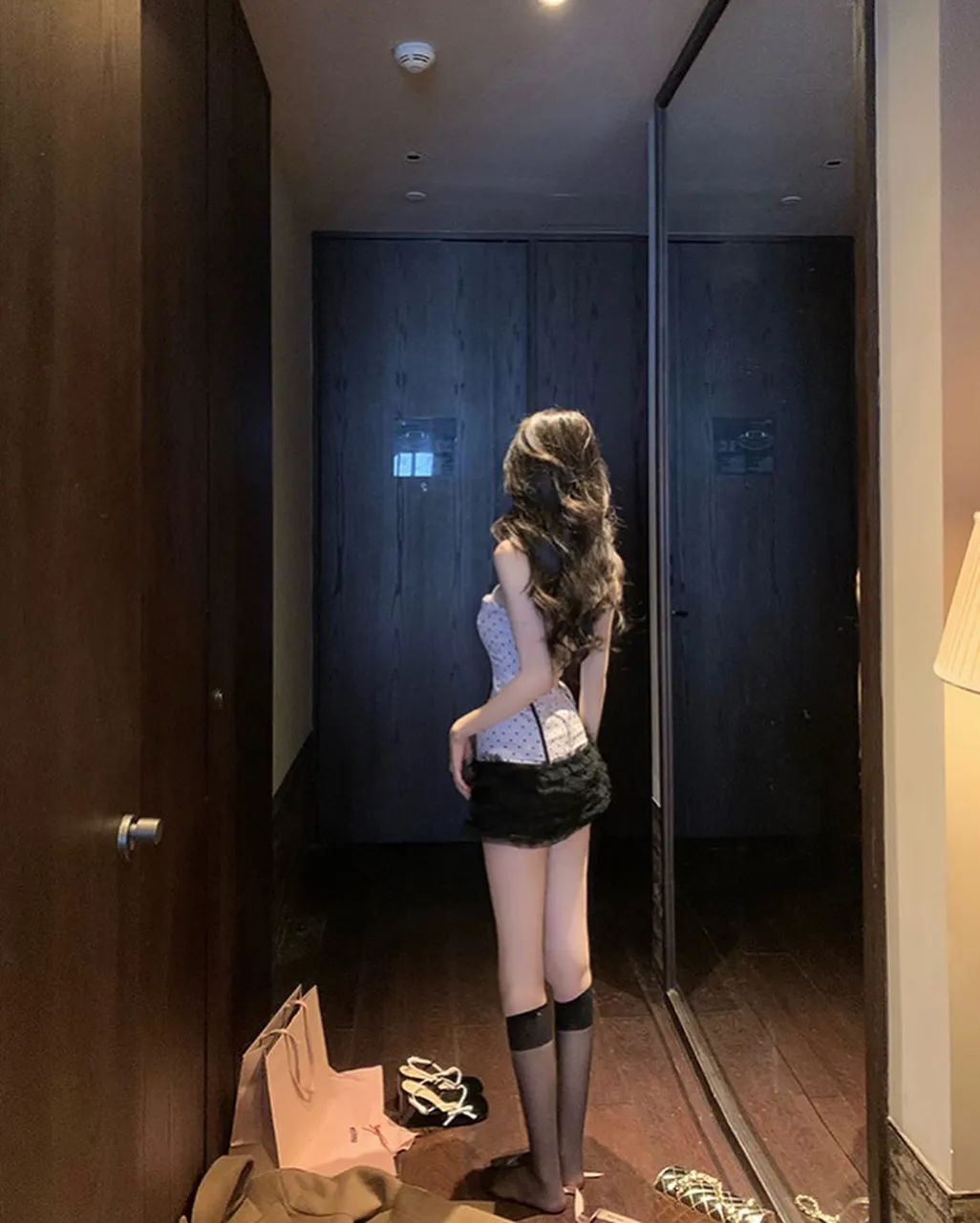 这腿好看嘛