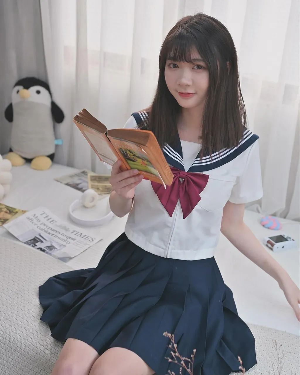 清纯JK短裙少女写真