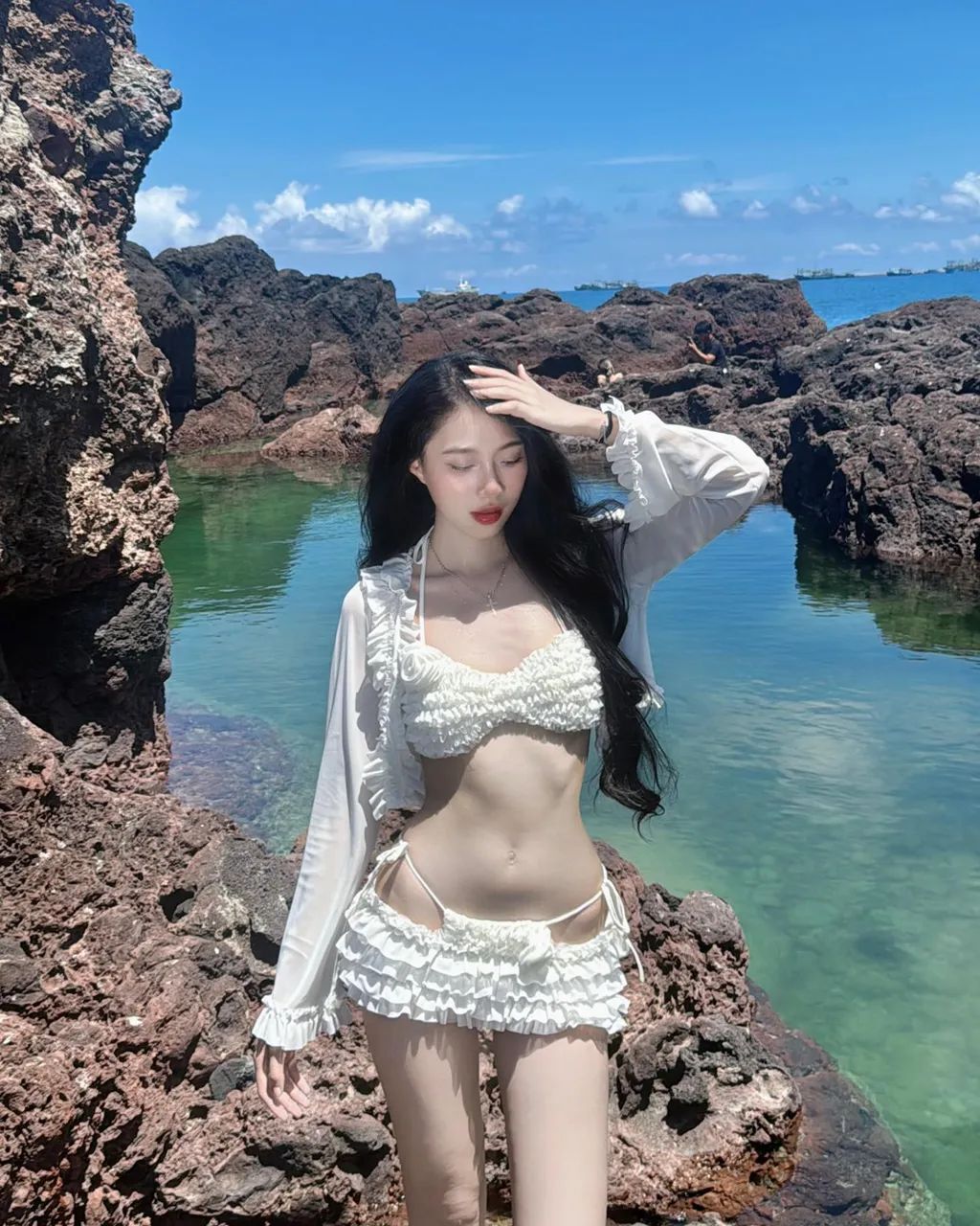 腰细腿又细又长