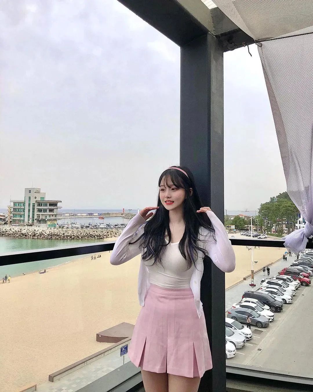 美女壁纸丨朴敏静，甜美可人的“萌系”女神