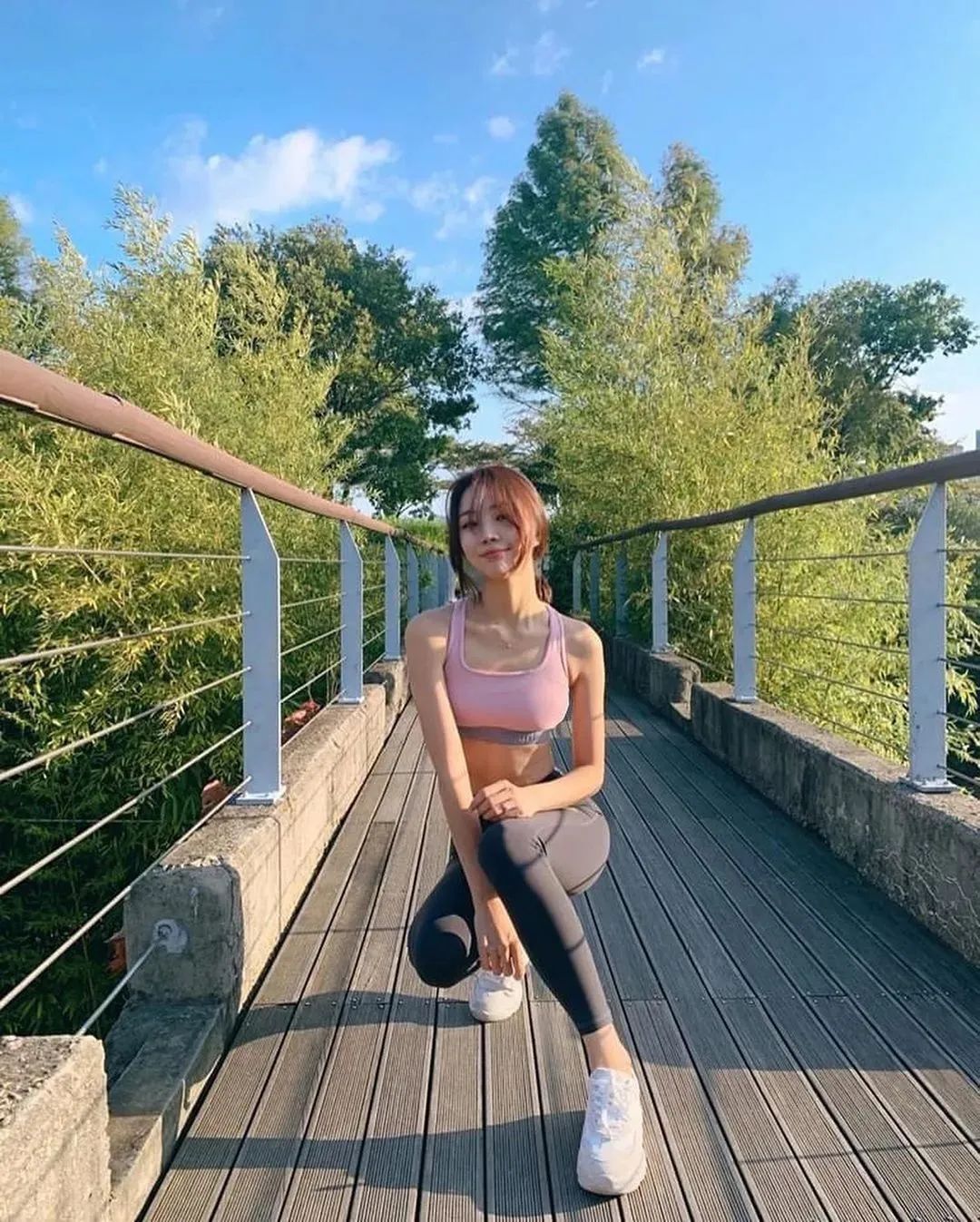 尤塞拉，又甜又美的韩国健身女神