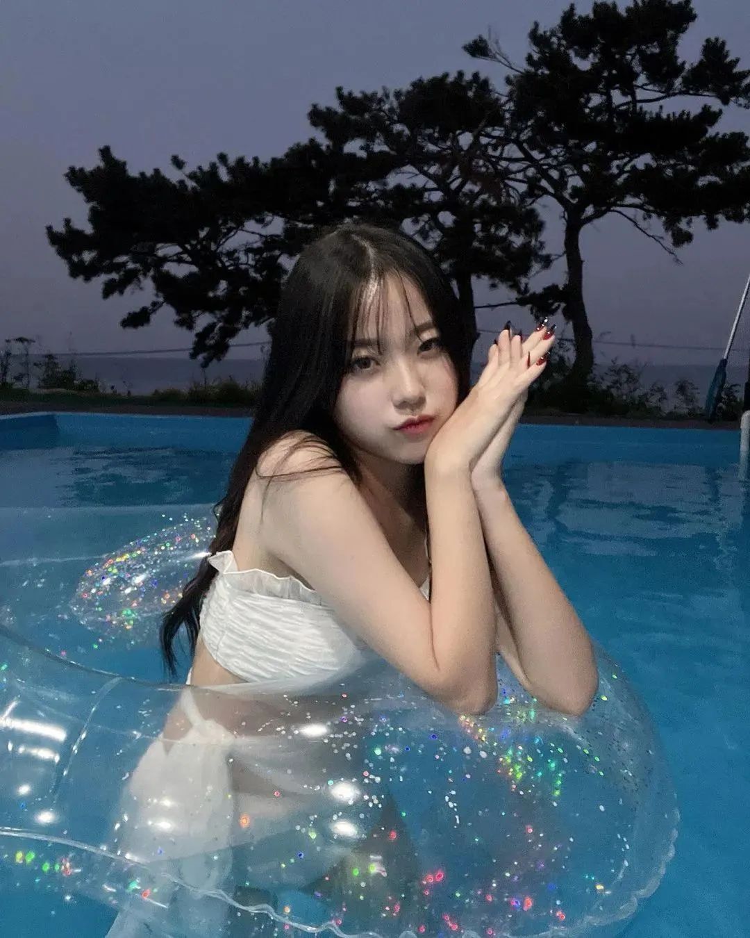 韩国网红DAIN，气质清新脱俗的甜美女神