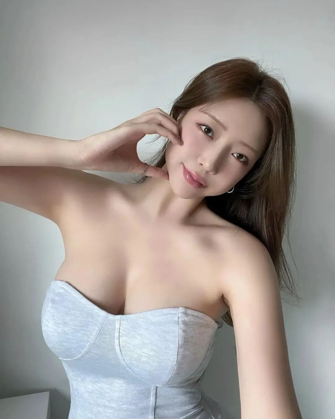 韩国第一名模崔素美，人气超高的网红美女