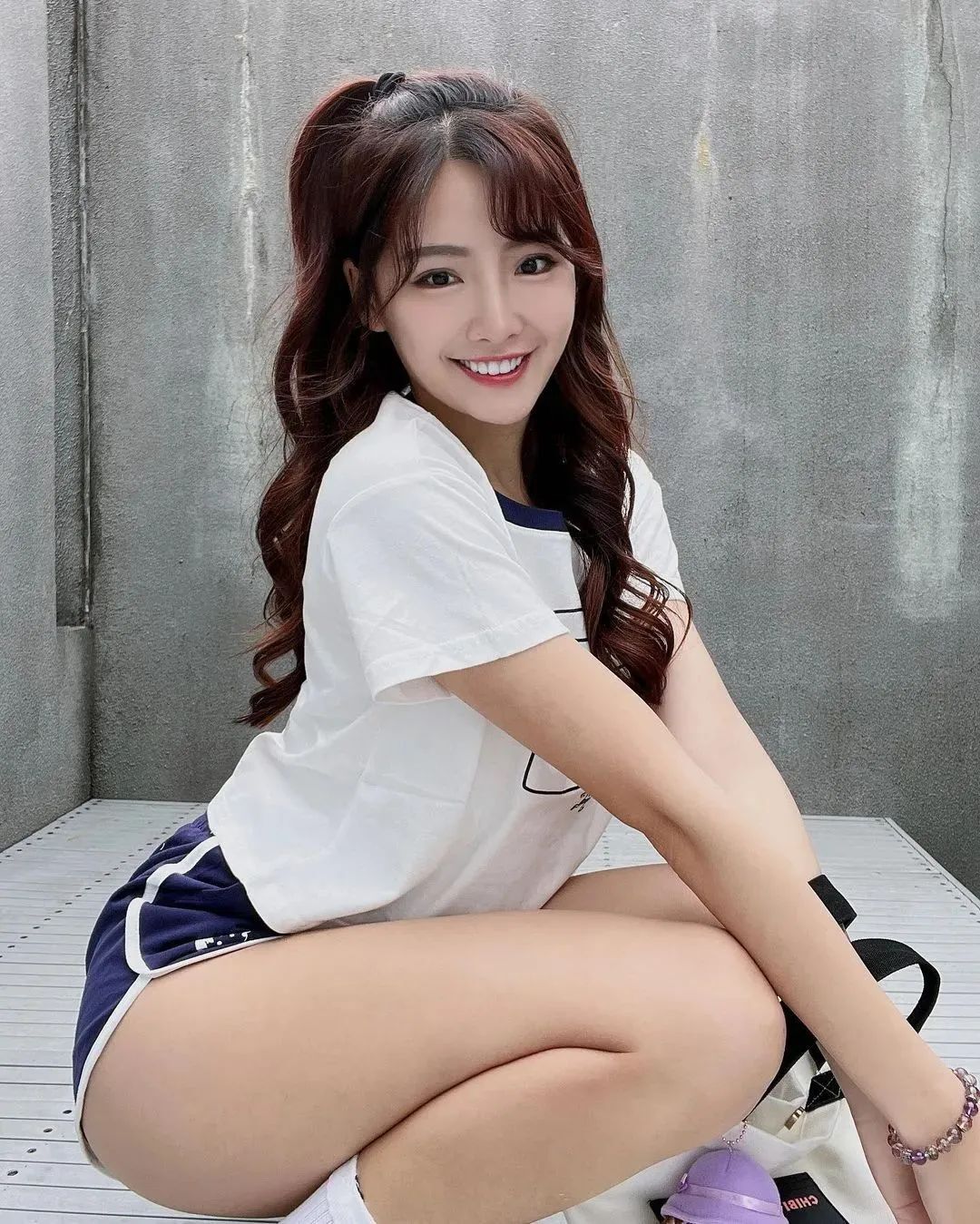 李恩菲，甜美可爱的“啦啦队女神”