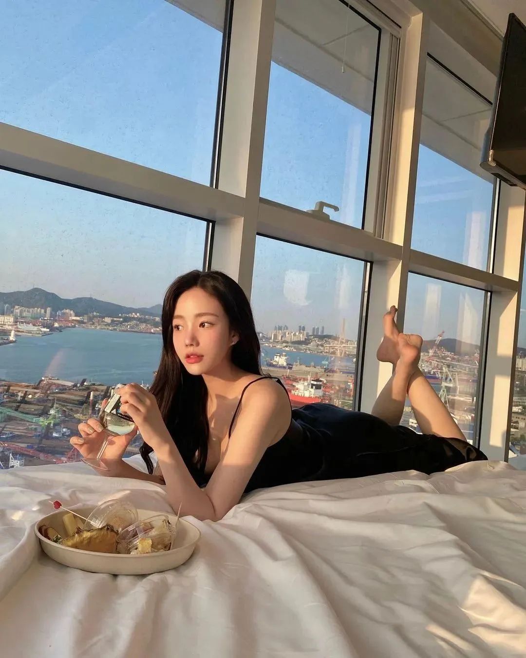 韩国网红yenoj，清纯靓丽的美女留学生