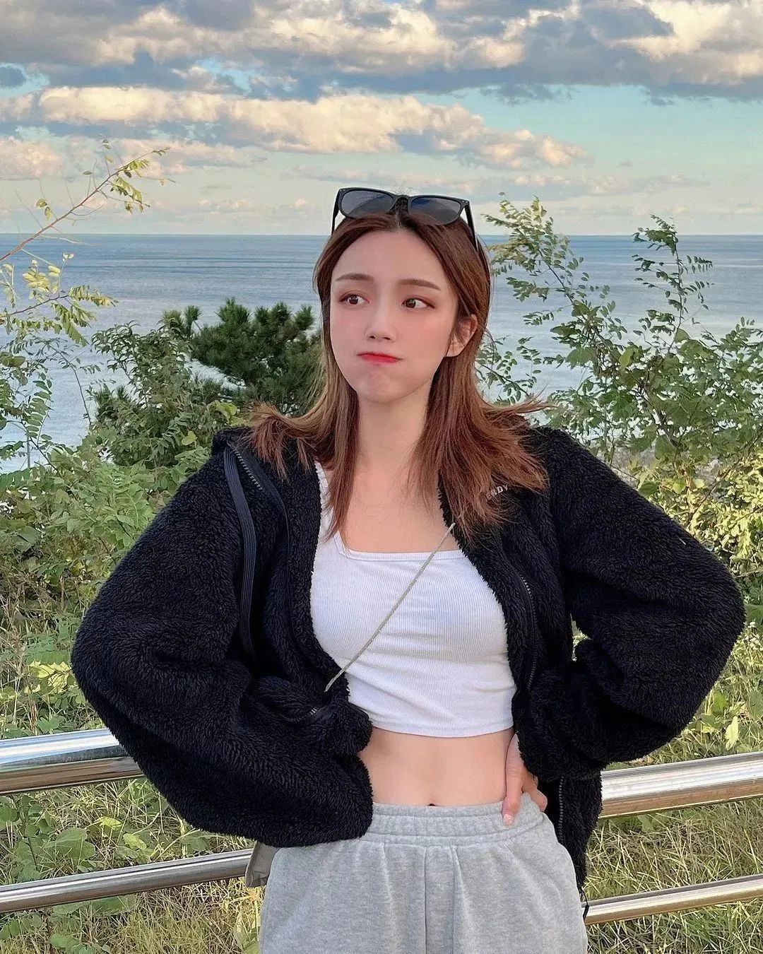 韩国网红duckzzi，可爱又性感的甜美系女神