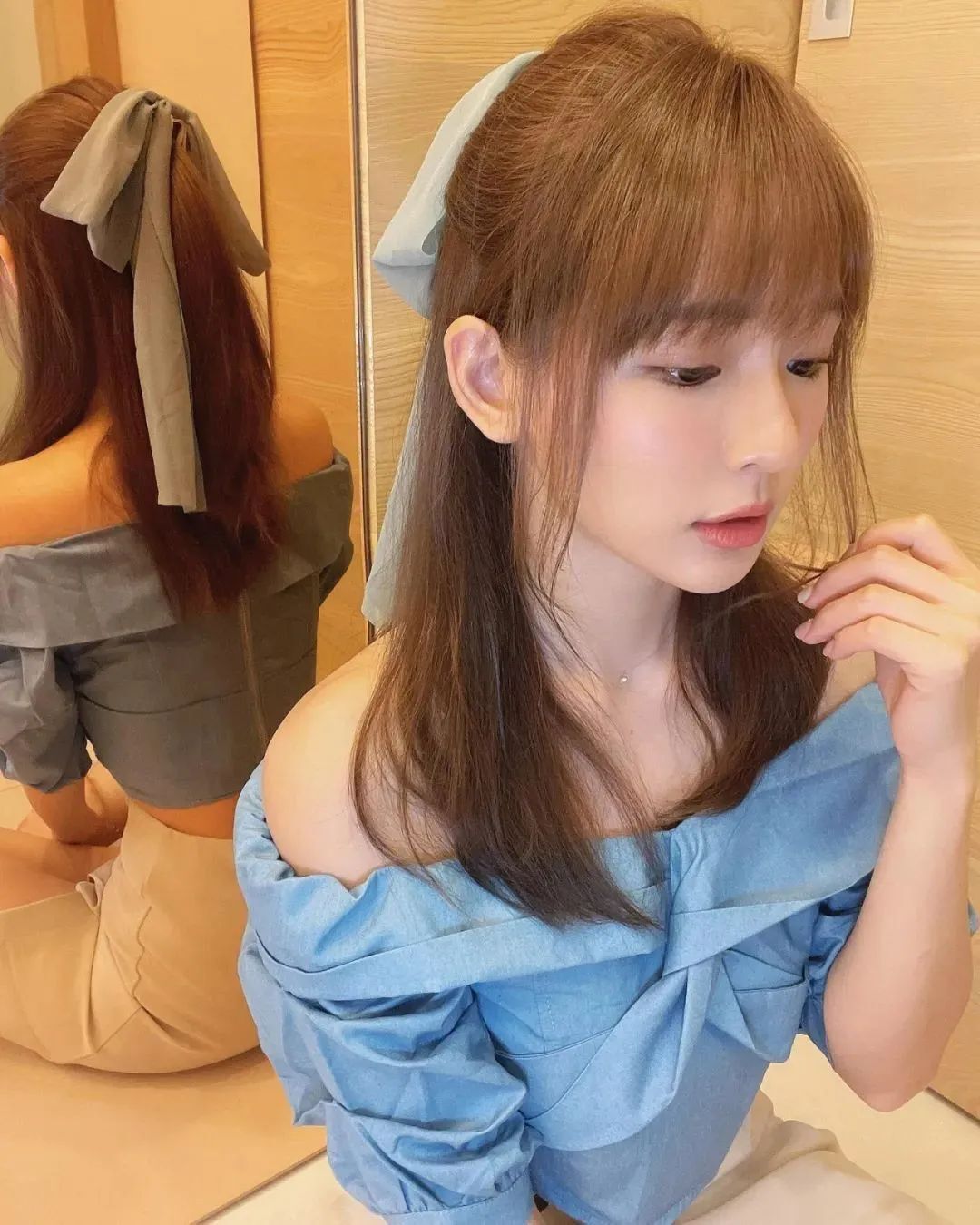 台湾网红林莎，甜美指度超标的元质美少女