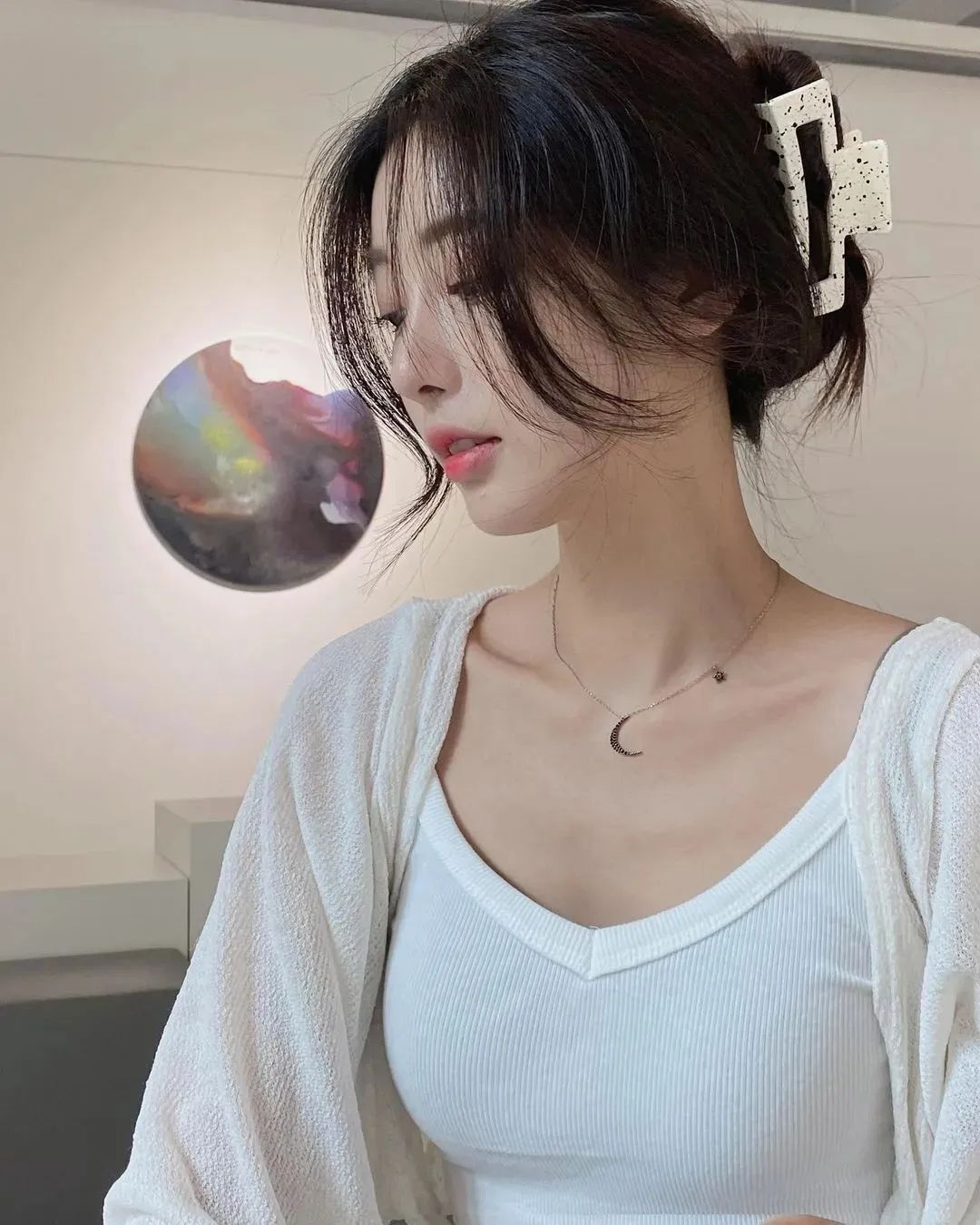韩国网红洪敏河，让人心动的“甜美系”女神