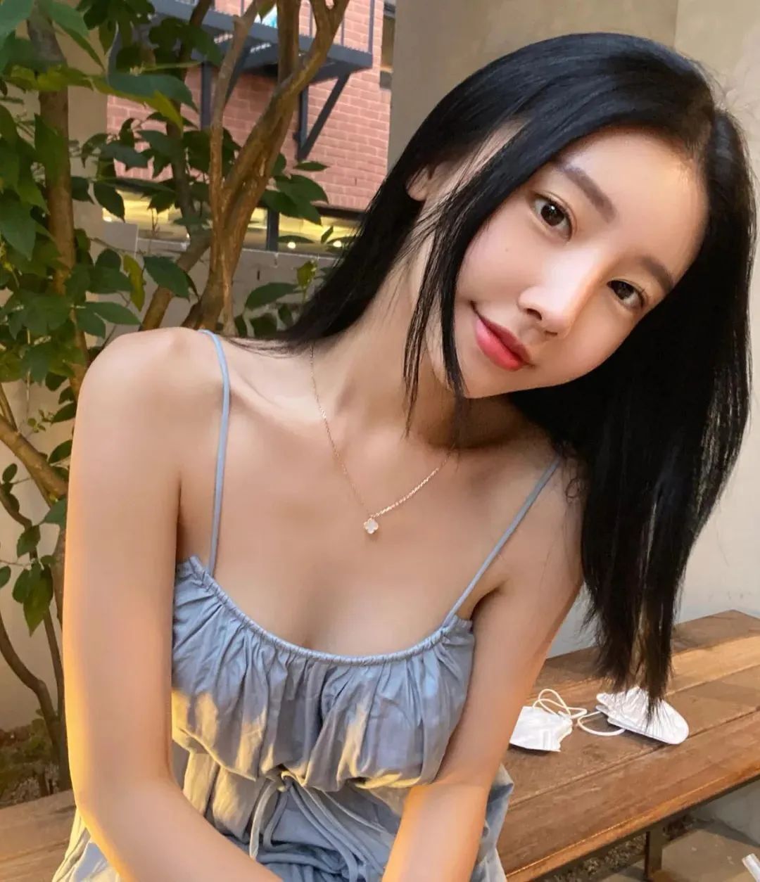 韩国网红李在，甜美又性感的气质女神