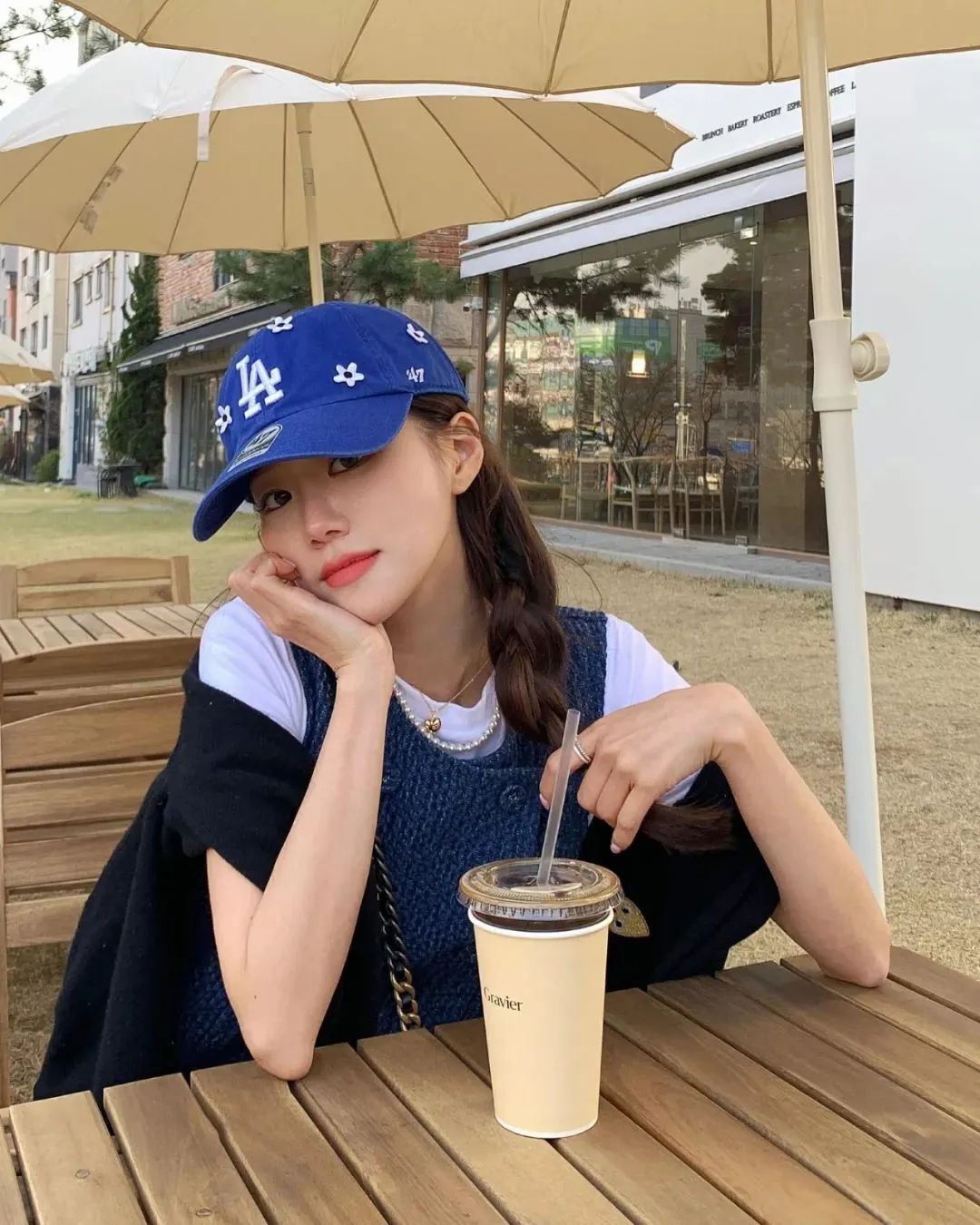 韩国网红2pplee，清新自然的甜美系女神