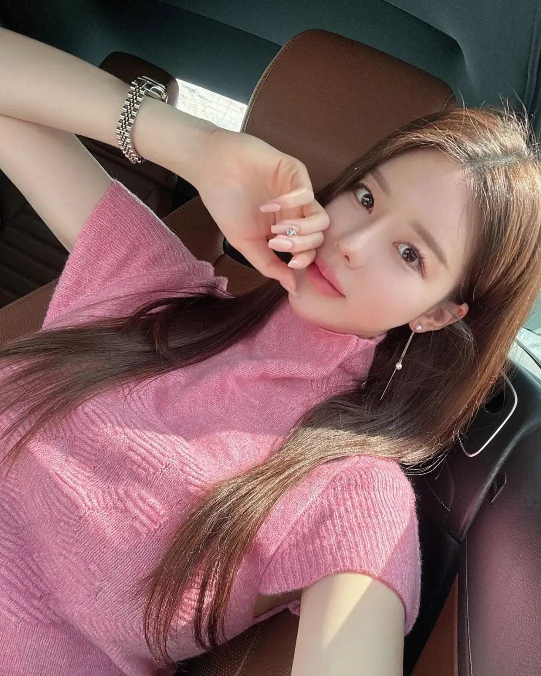 韩国网红模特bellea，甜美又性感的气质女神