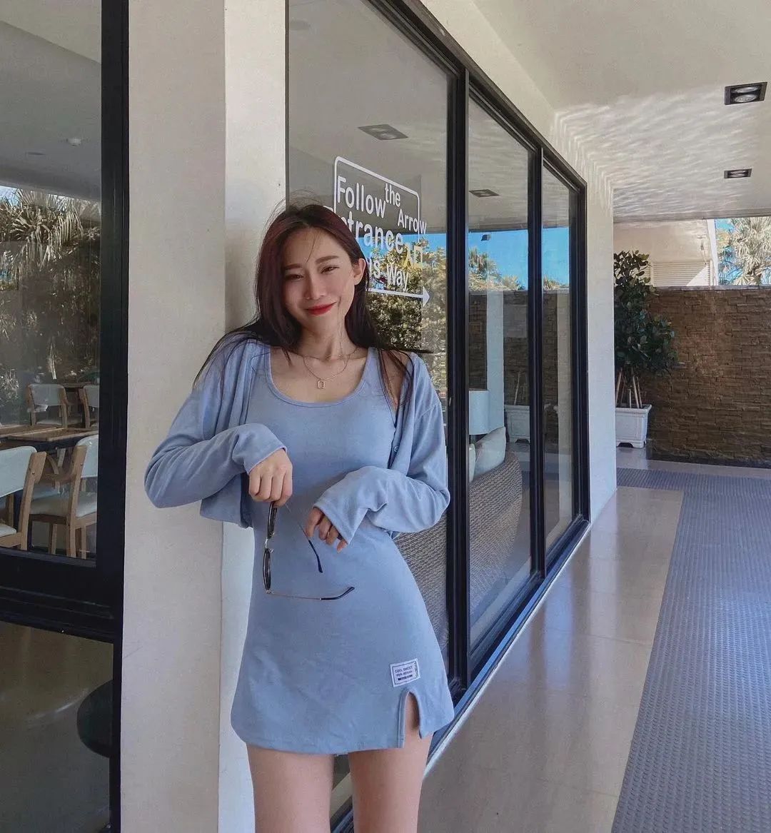 国产网红文文，甜美又性感的御姐范女神