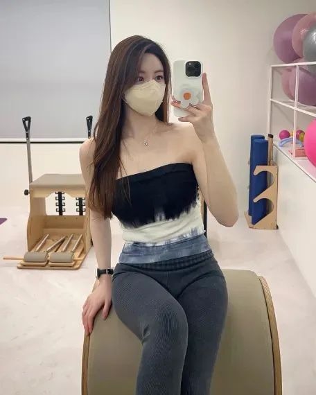 韩国网红 | suki，甜美又性感的健身女神