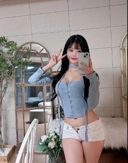 韩国网红 | ec，甜美又性感的颜值系女神