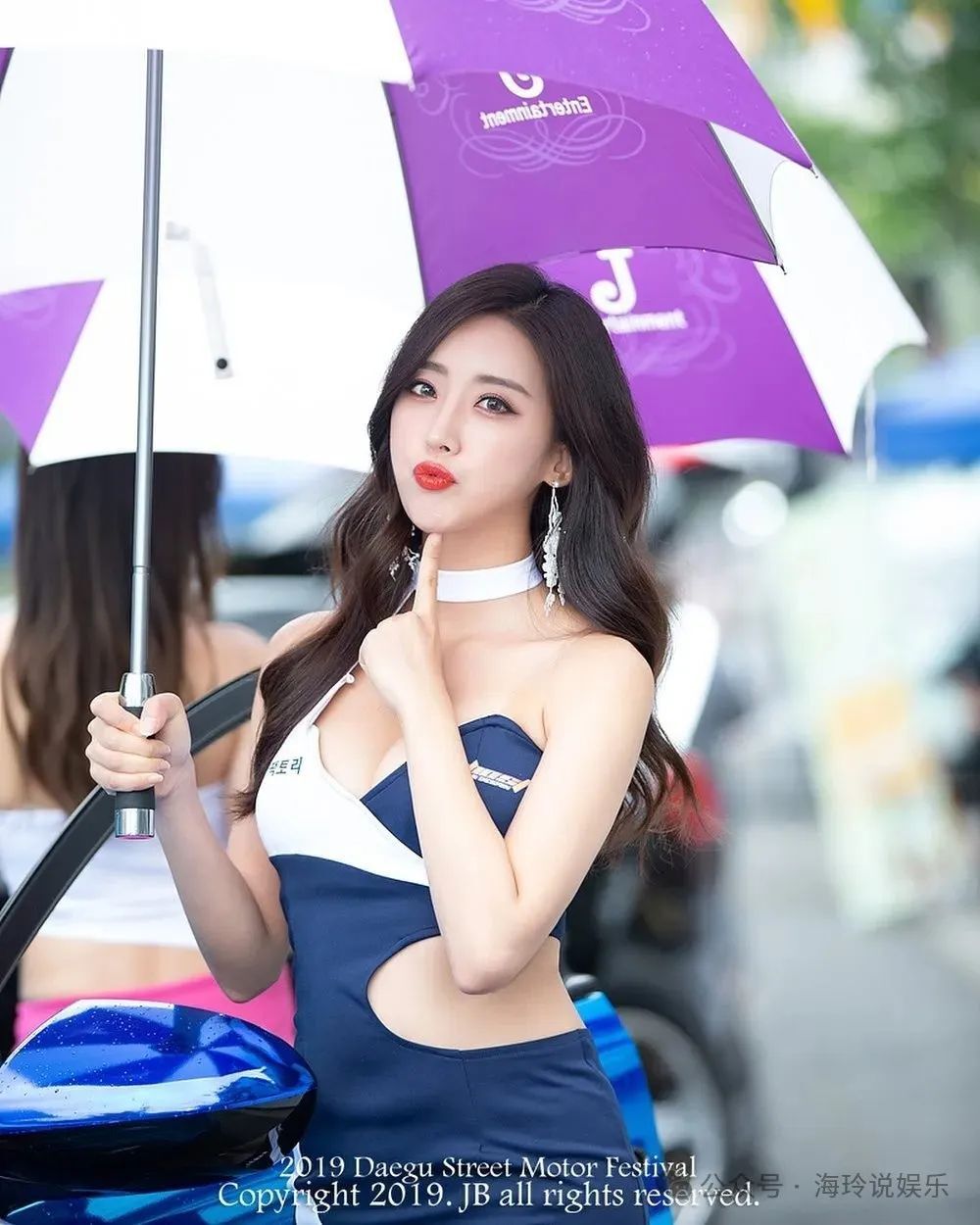 韩国顶级车模！这颜值，绝杀你的心！