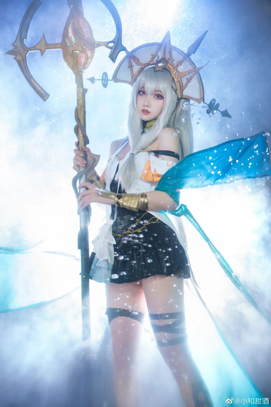 cosplay：【明日方舟】浊心斯卡蒂