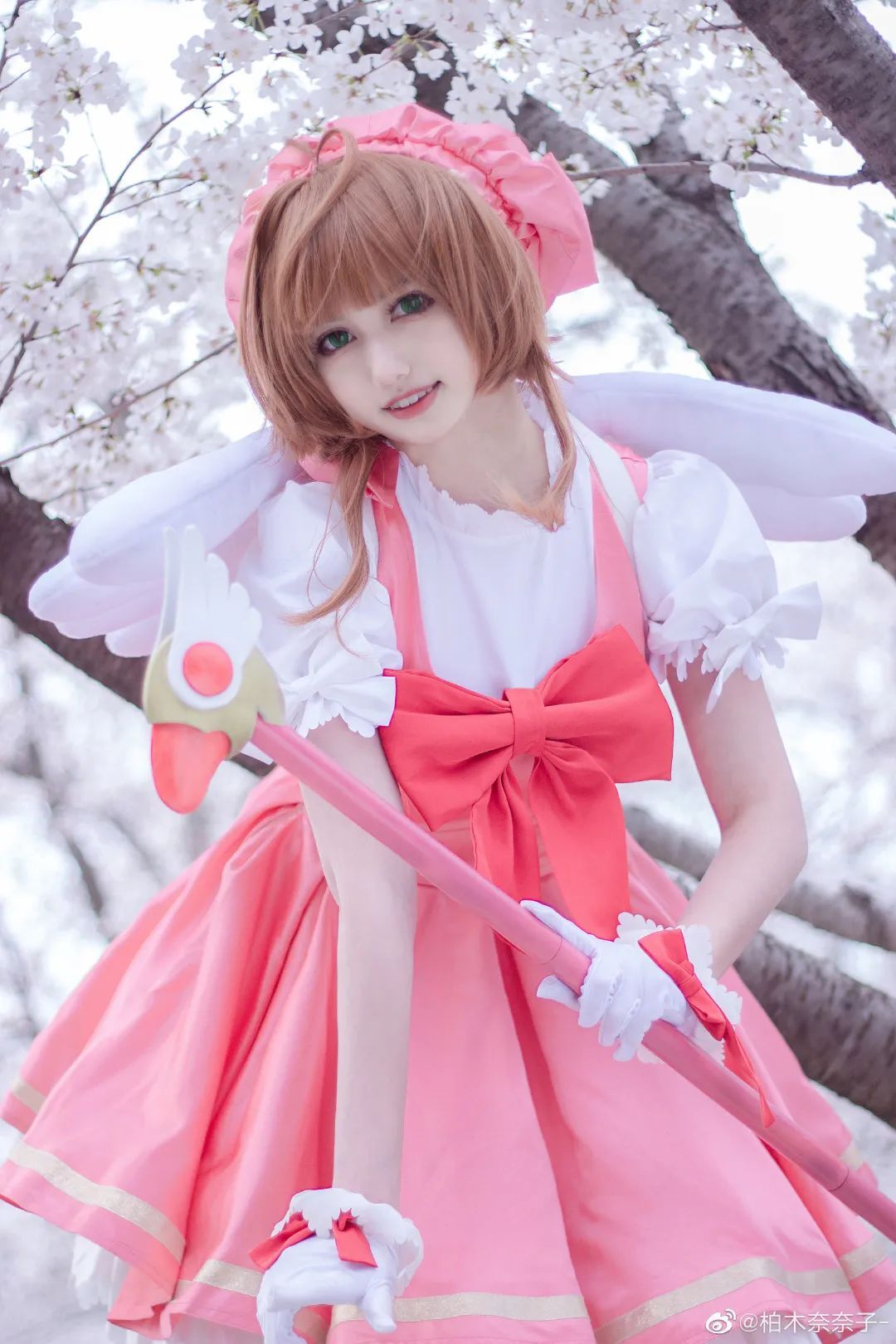 cosplay：【魔卡少女樱】木之本樱