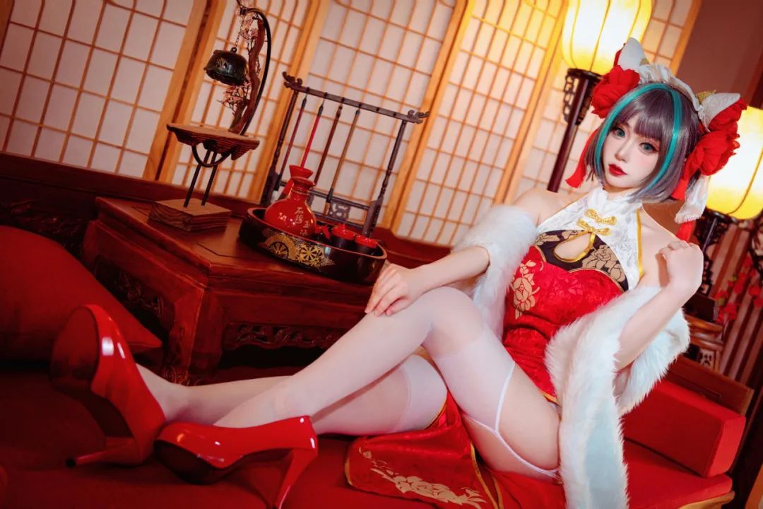 cosplay：【碧蓝航线】柴郡