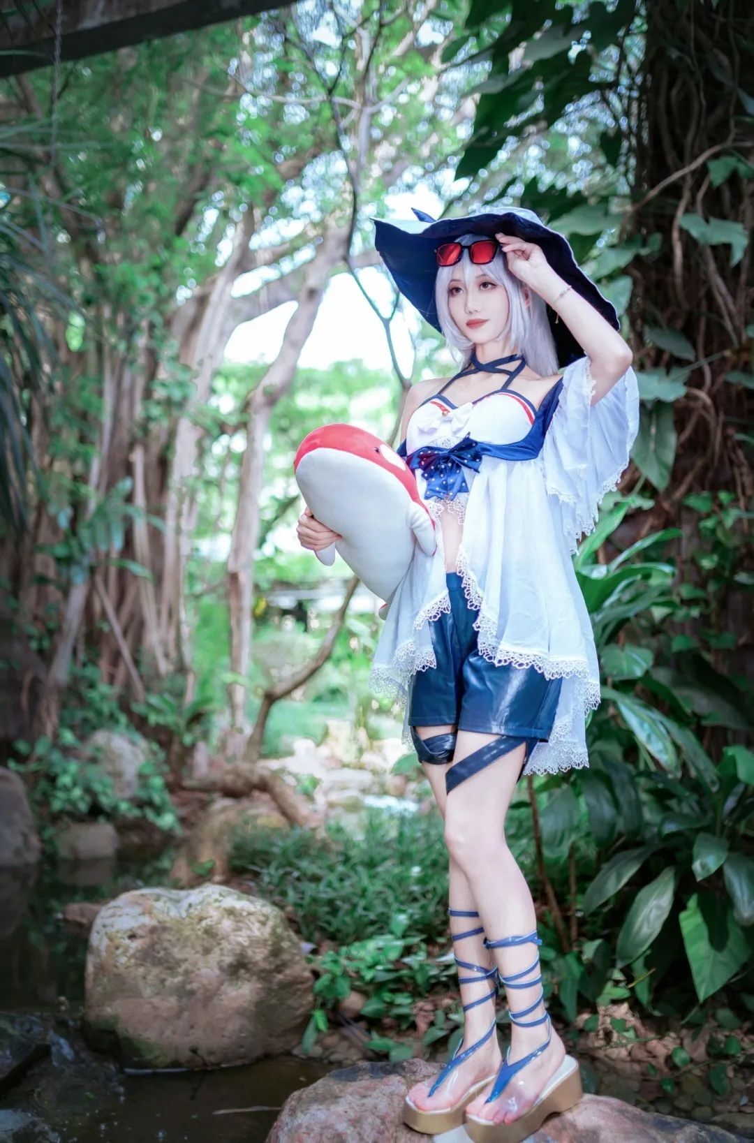 cosplay：明日方舟  斯卡蒂