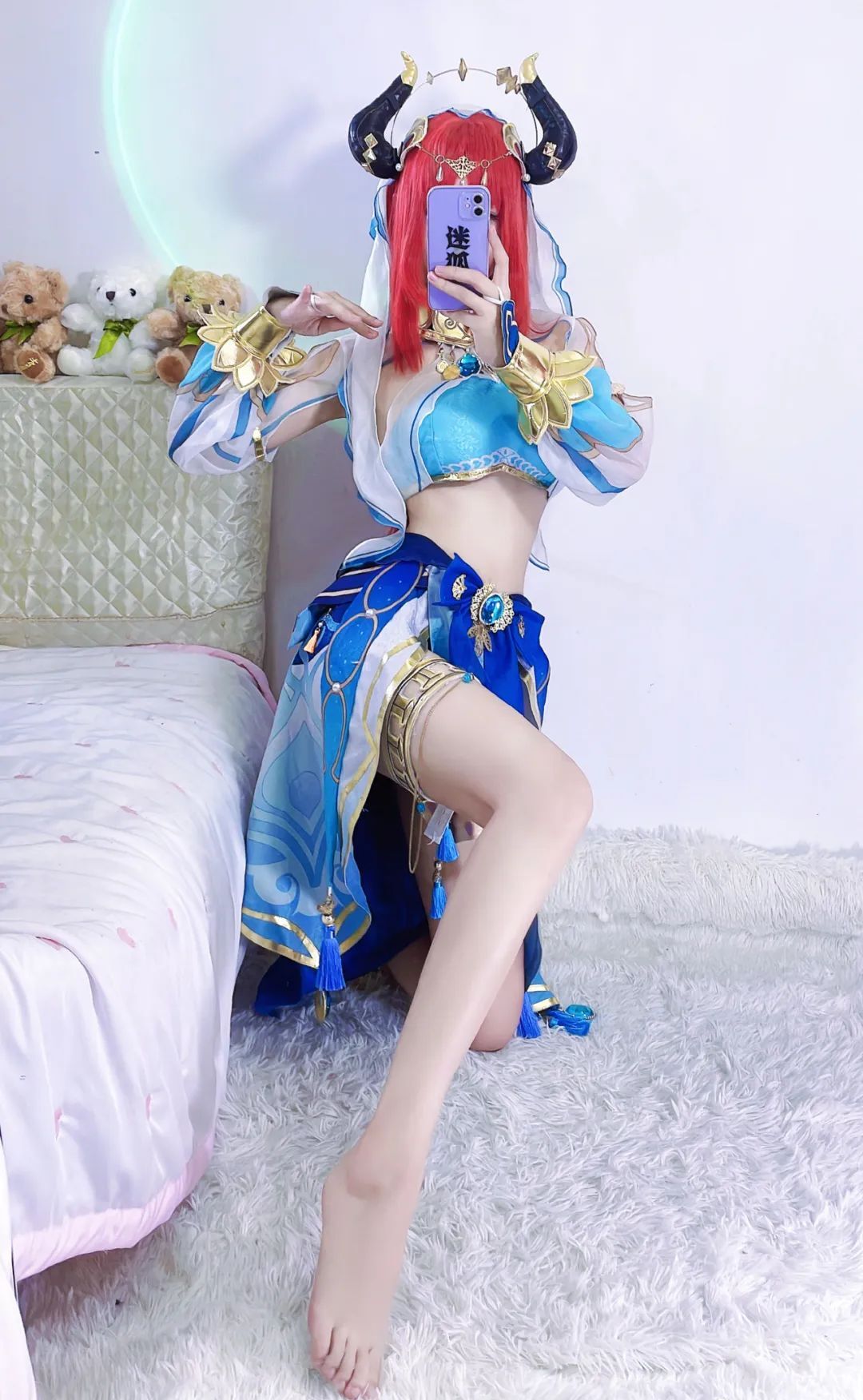原神cos：菲谢尔变大了！申鹤清凉装旗袍真绝美！丽莎阿姨，女士太顶了！