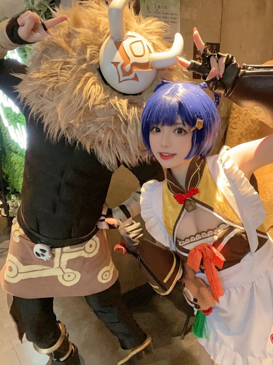 原神cos：柯莱新服装！芙芙现身街头卖艺！7只心海同框！睡衣甘雨太可爱啦！