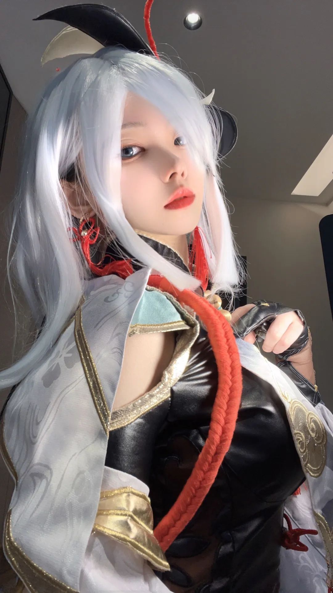 原神cos：JK绫华，白丝居家服甘雨太漂亮了！水手服胡桃俏皮十足！