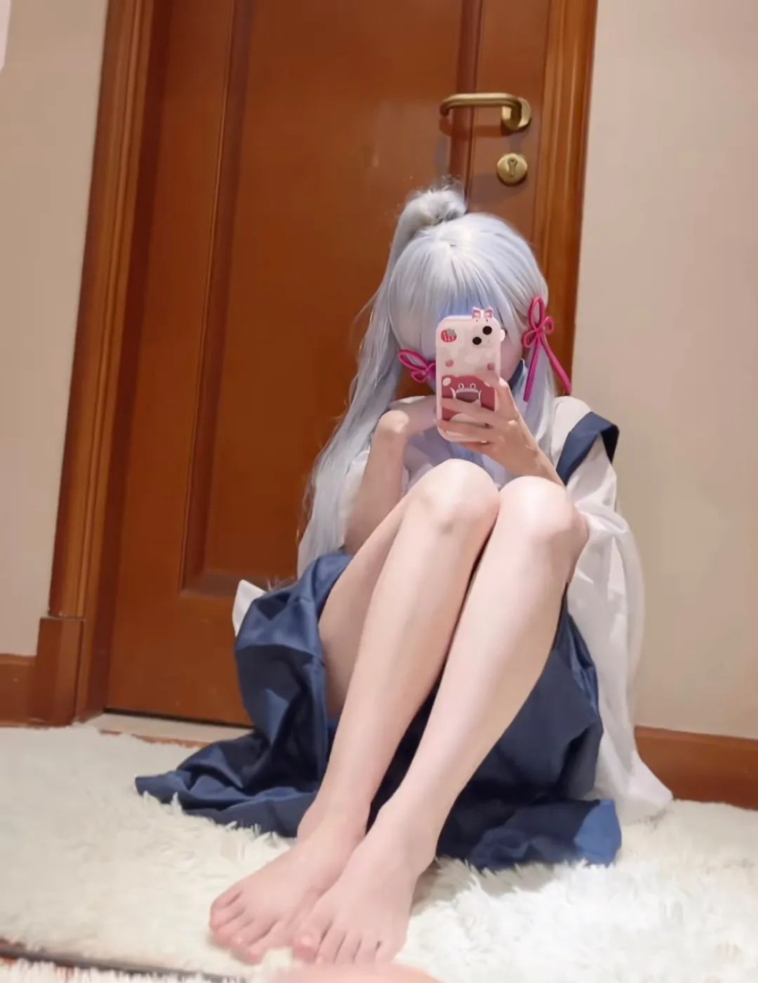 原神cos：黑丝+女仆装，申鹤太美了！和服绫华，JK雷神，清凉女仆装甘雨，白丝荧妹是真的顶！