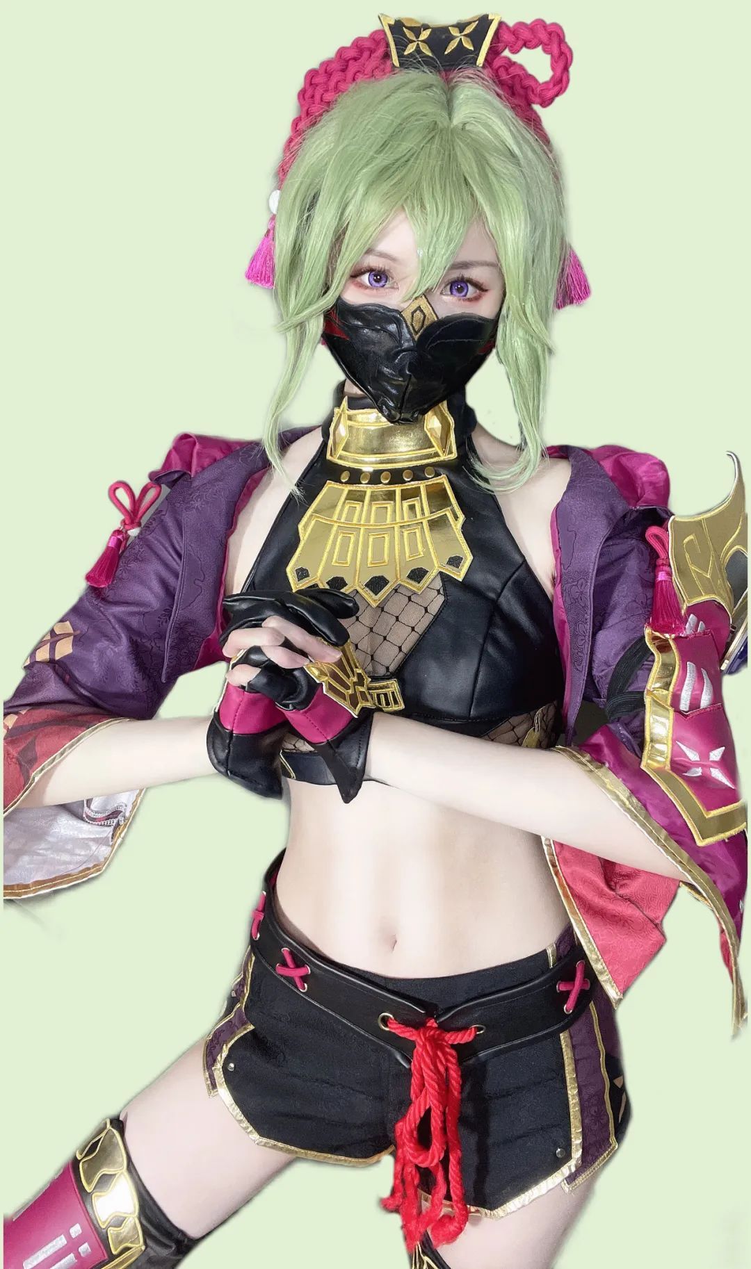 原神cos：女仆装雷神太可爱了！菲谢尔变大了！优菈狂秀好身材！女仆甘雨让人狂喜！