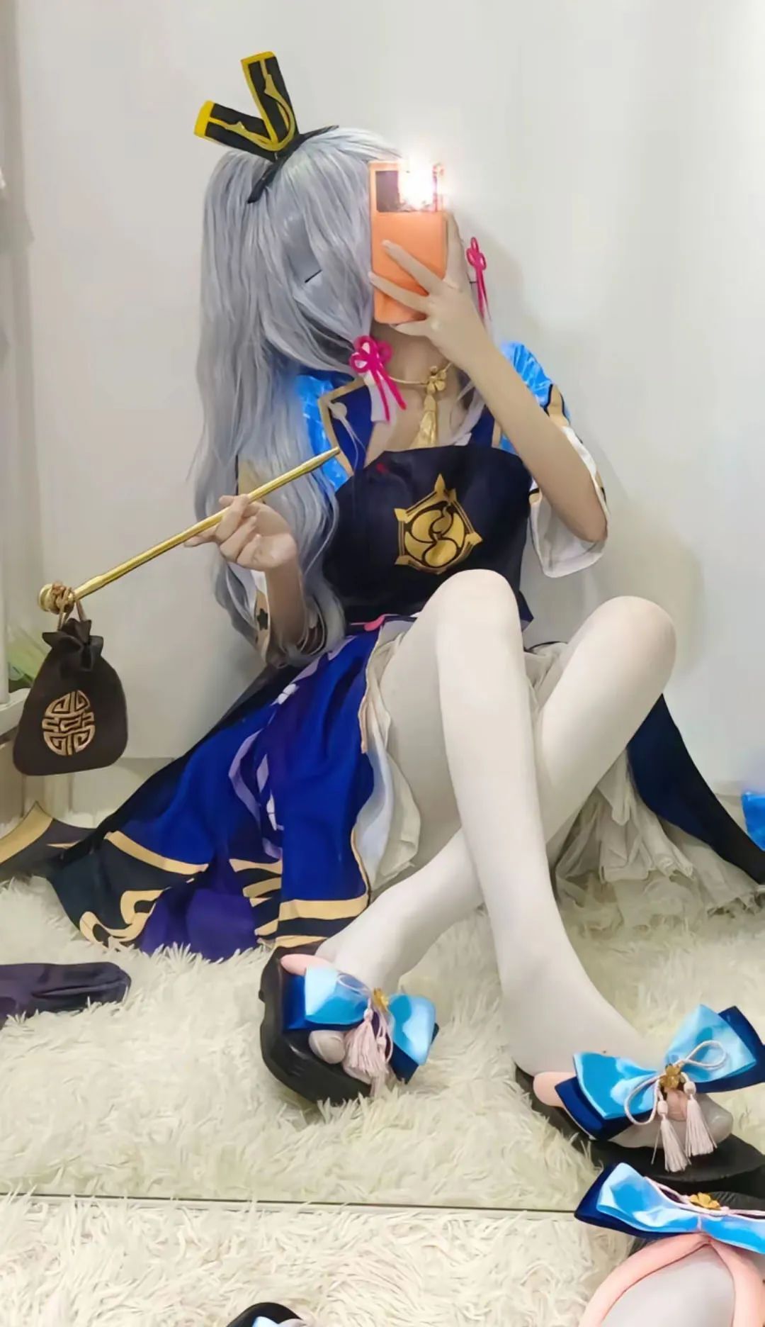 原神cos：白丝+婚纱，刻晴老婆美爆了！女仆甘雨，大草神太御了，白丝雷神让人狂喜！