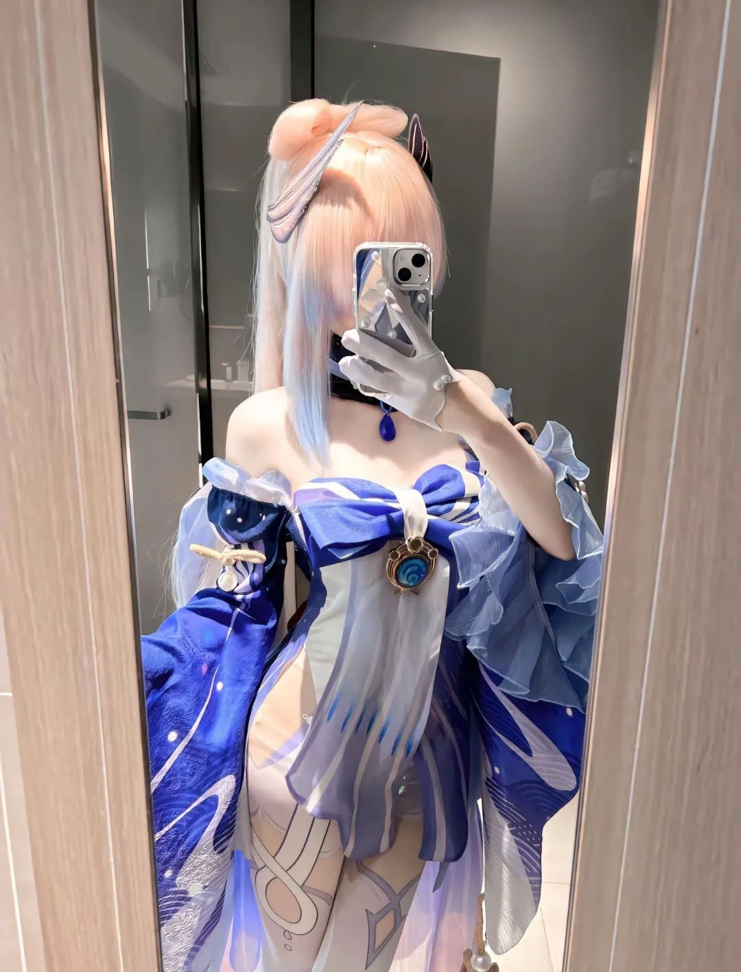 原神cos：白丝+修女服，八重让人狂喜！兔女郎心海，赛车女郎申鹤，大长腿雷神太顶了！