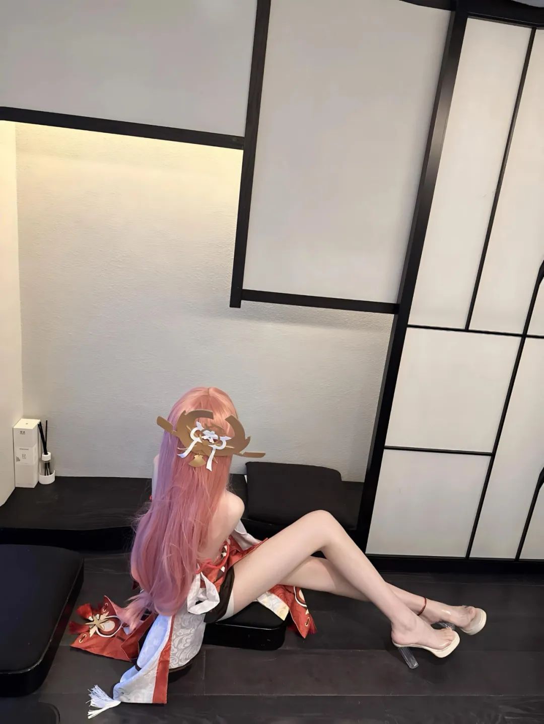 原神cos：黑丝制服雷神太顶了！兔女郎甘雨身材绝佳！黑丝旗袍申鹤，JK绫华我爱了！