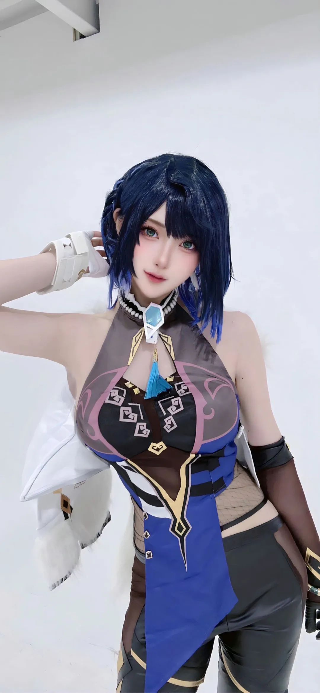 原神cos：jk制服雷神太可爱了！抹胸装申鹤真好看！黑丝女仆莫娜，婚纱神子谁不爱呢？