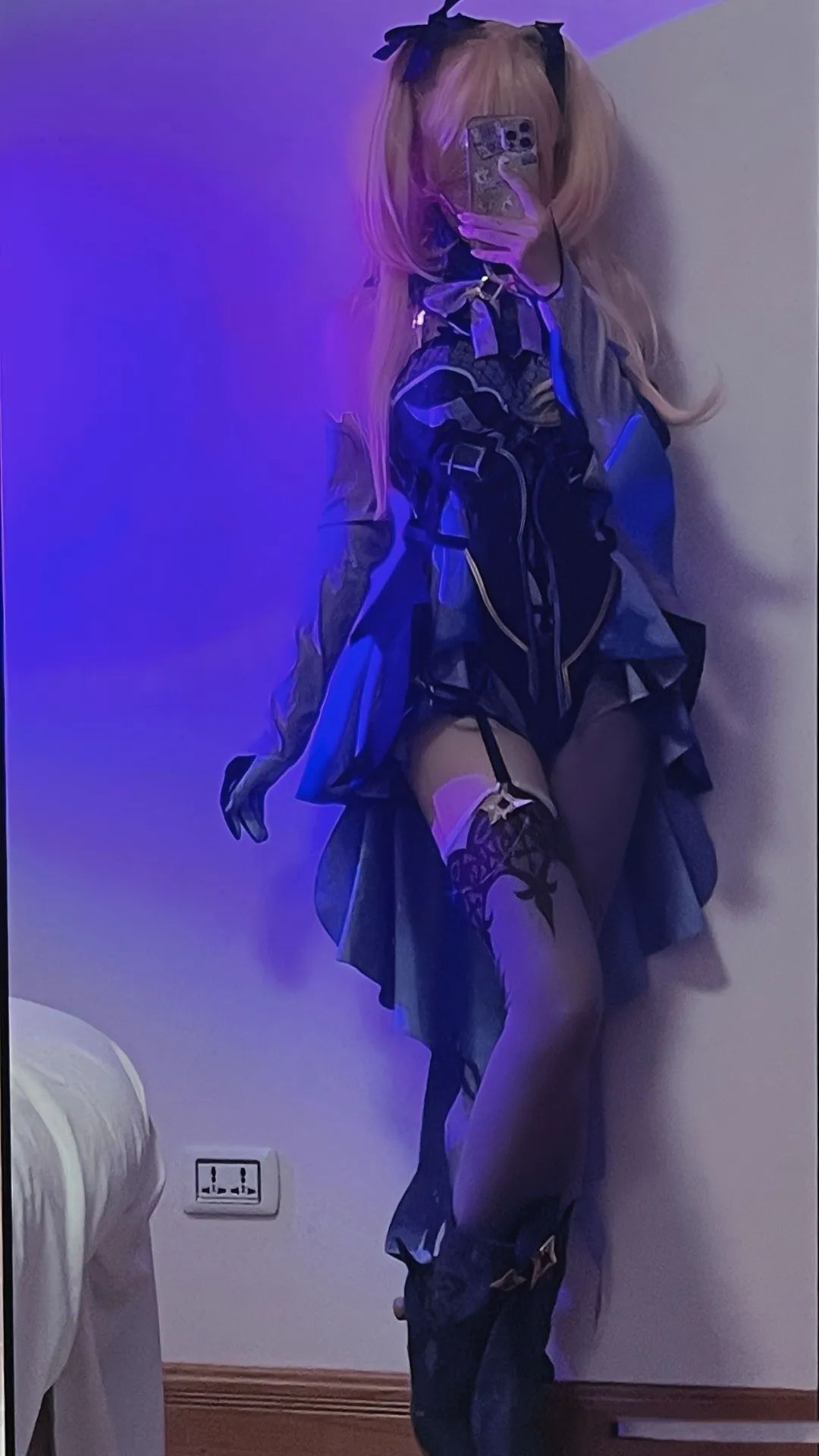 原神cos：汉服甘雨真是美爆了！绫华大小姐连衣裙真是绝美！黑丝菲谢尔，白月光归终我爱了！