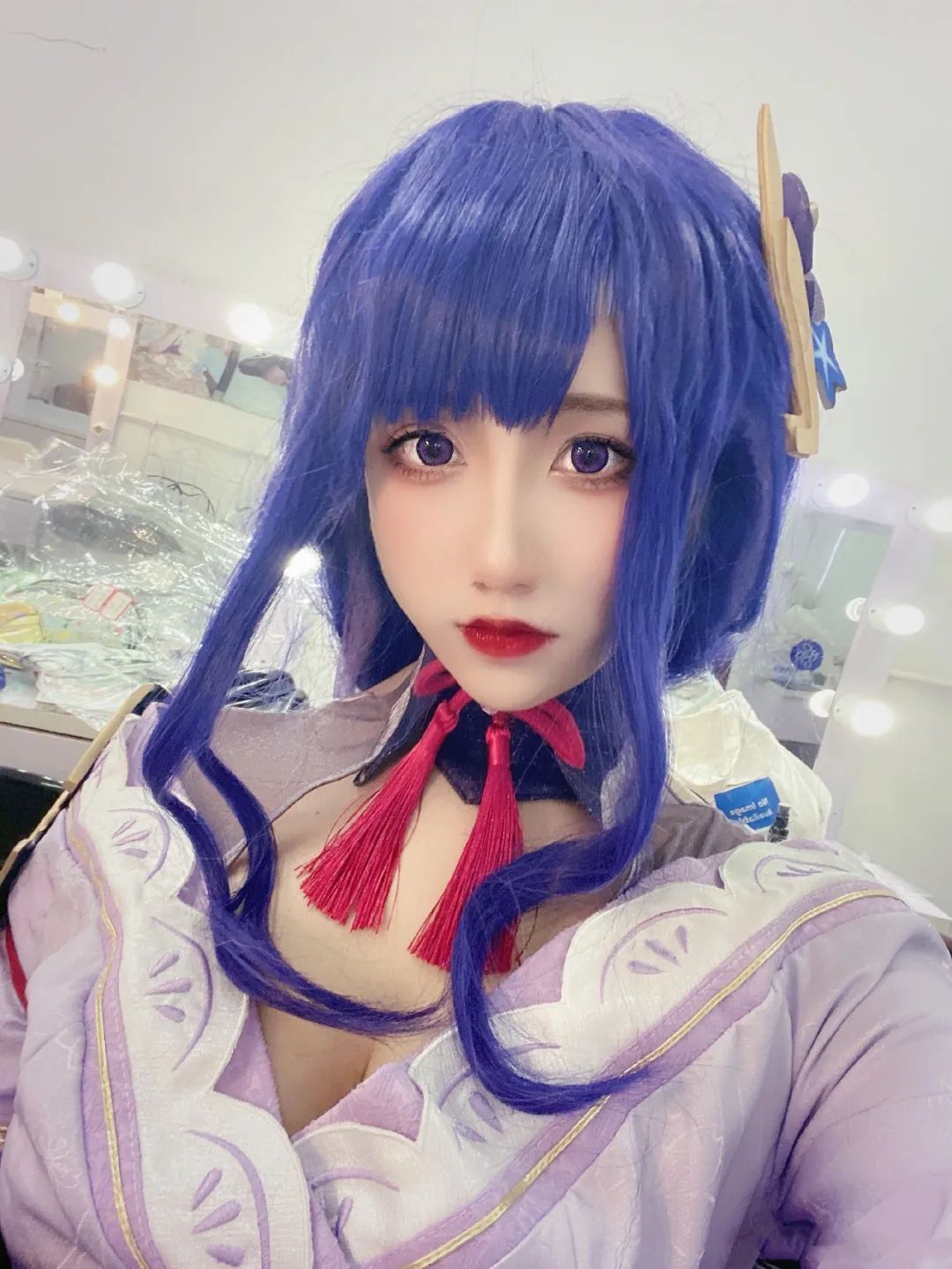 原神cos：白丝+制服，护士刻晴太美了！OL制服雷神太顶了！申鹤仙女装让人狂喜！
